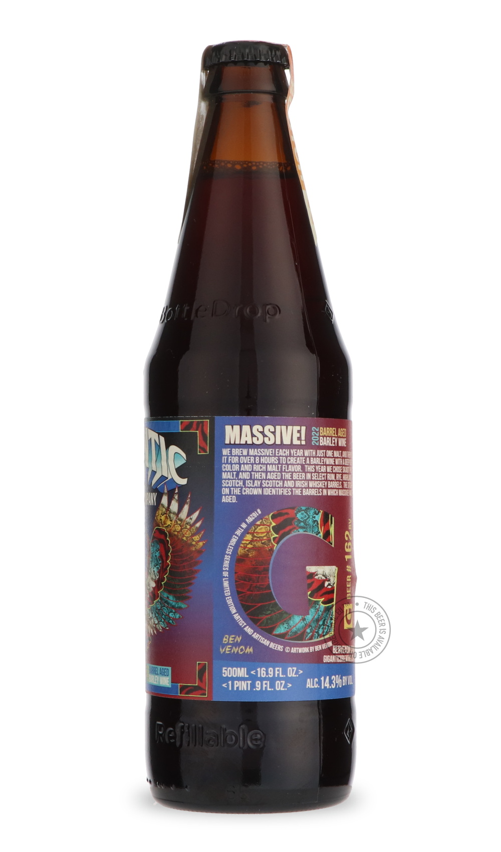 -Gigantic- Massive! (Highland Scotch Barrel 2022)-Brown & Dark- Only @ Beer Republic - The best online beer store for American & Canadian craft beer - Buy beer online from the USA and Canada - Bier online kopen - Amerikaans bier kopen - Craft beer store - Craft beer kopen - Amerikanisch bier kaufen - Bier online kaufen - Acheter biere online - IPA - Stout - Porter - New England IPA - Hazy IPA - Imperial Stout - Barrel Aged - Barrel Aged Imperial Stout - Brown - Dark beer - Blond - Blonde - Pilsner - Lager -