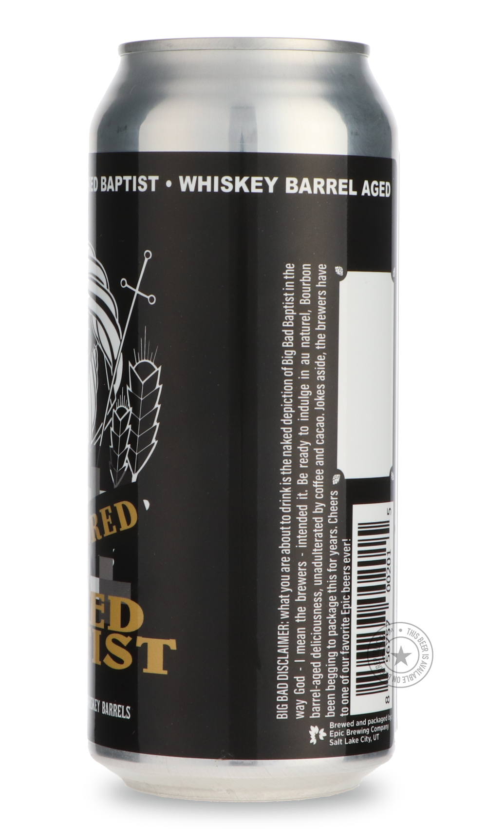 -Epic- Naked Big Bad Baptist-Stout & Porter- Only @ Beer Republic - The best online beer store for American & Canadian craft beer - Buy beer online from the USA and Canada - Bier online kopen - Amerikaans bier kopen - Craft beer store - Craft beer kopen - Amerikanisch bier kaufen - Bier online kaufen - Acheter biere online - IPA - Stout - Porter - New England IPA - Hazy IPA - Imperial Stout - Barrel Aged - Barrel Aged Imperial Stout - Brown - Dark beer - Blond - Blonde - Pilsner - Lager - Wheat - Weizen - A