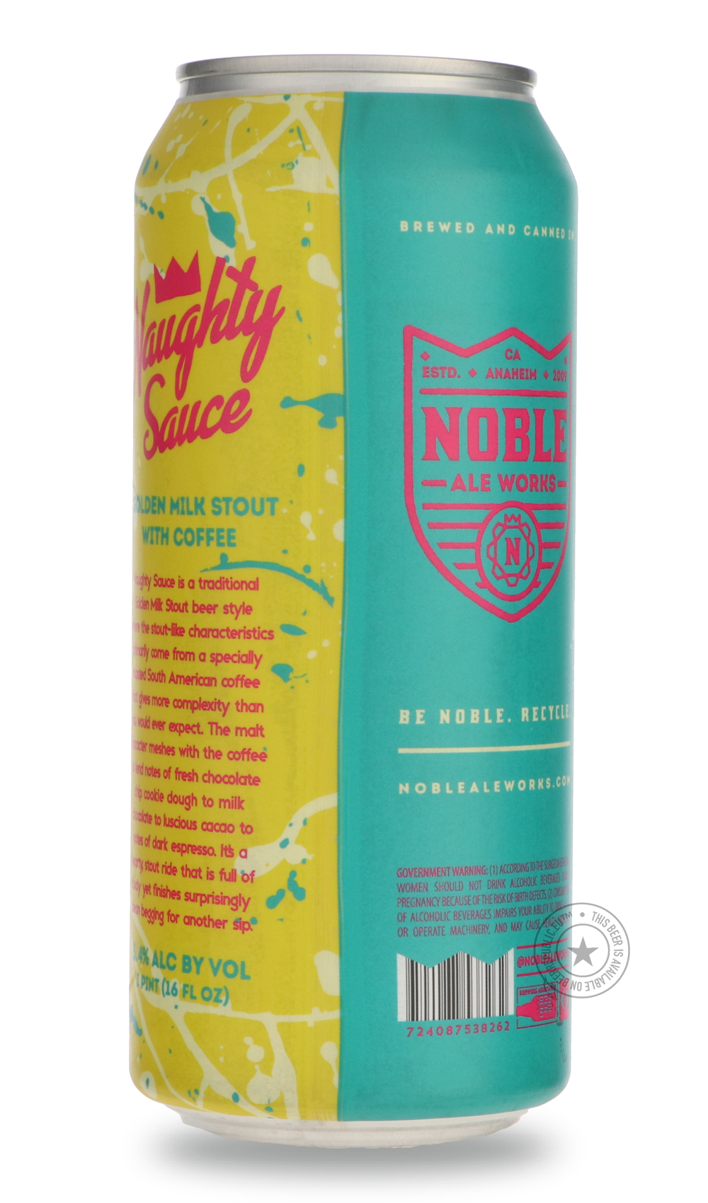 -Noble- Naughty Sauce-Stout & Porter- Only @ Beer Republic - The best online beer store for American & Canadian craft beer - Buy beer online from the USA and Canada - Bier online kopen - Amerikaans bier kopen - Craft beer store - Craft beer kopen - Amerikanisch bier kaufen - Bier online kaufen - Acheter biere online - IPA - Stout - Porter - New England IPA - Hazy IPA - Imperial Stout - Barrel Aged - Barrel Aged Imperial Stout - Brown - Dark beer - Blond - Blonde - Pilsner - Lager - Wheat - Weizen - Amber -