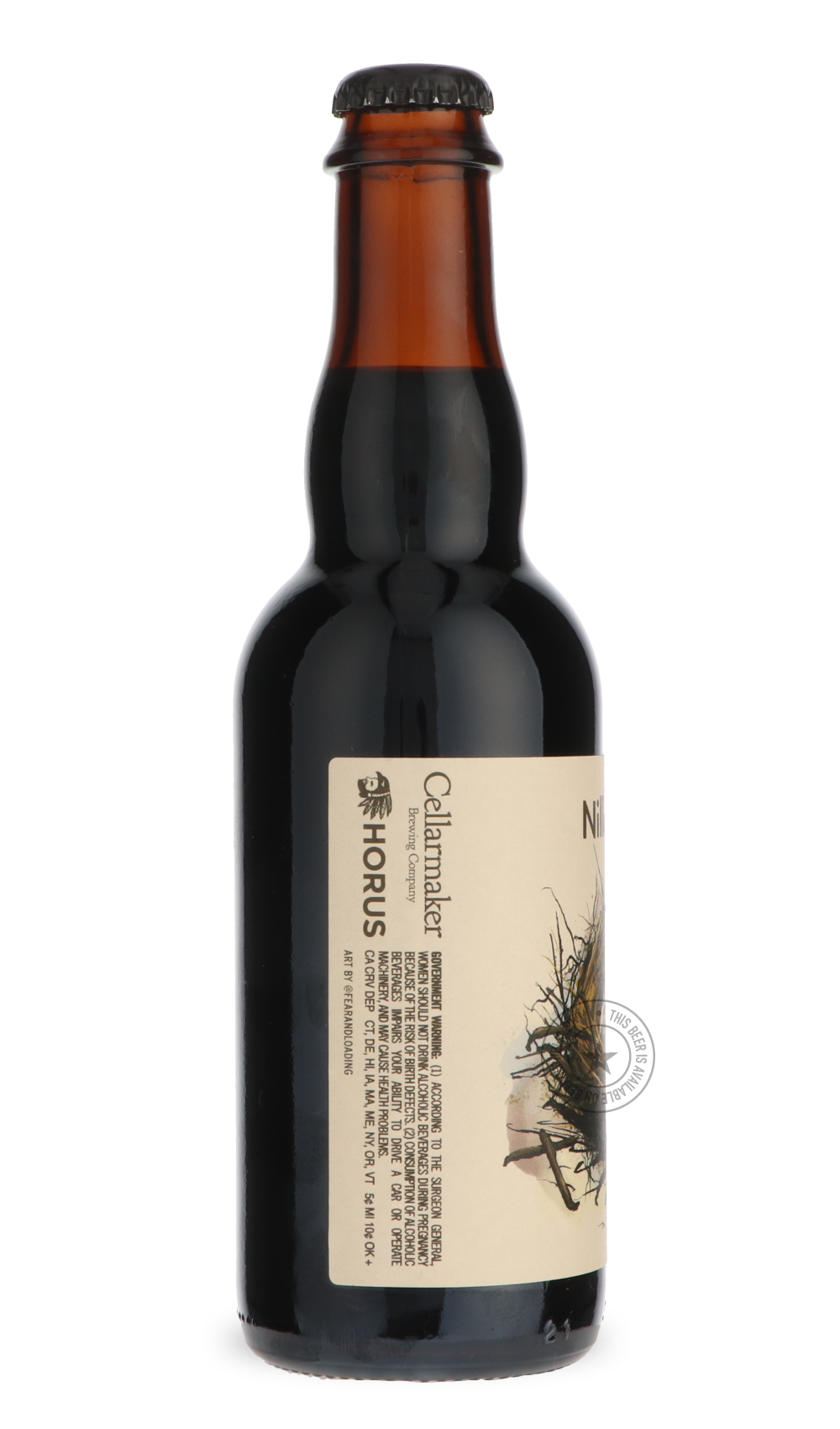 -Cellarmaker- Nilla Nest / Horus Aged-Stout & Porter- Only @ Beer Republic - The best online beer store for American & Canadian craft beer - Buy beer online from the USA and Canada - Bier online kopen - Amerikaans bier kopen - Craft beer store - Craft beer kopen - Amerikanisch bier kaufen - Bier online kaufen - Acheter biere online - IPA - Stout - Porter - New England IPA - Hazy IPA - Imperial Stout - Barrel Aged - Barrel Aged Imperial Stout - Brown - Dark beer - Blond - Blonde - Pilsner - Lager - Wheat - W