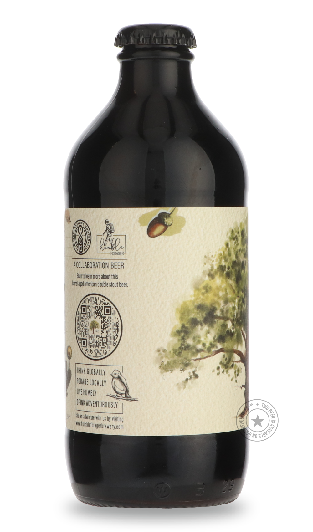 -Humble Forager- Oak / Fair State-Stout & Porter- Only @ Beer Republic - The best online beer store for American & Canadian craft beer - Buy beer online from the USA and Canada - Bier online kopen - Amerikaans bier kopen - Craft beer store - Craft beer kopen - Amerikanisch bier kaufen - Bier online kaufen - Acheter biere online - IPA - Stout - Porter - New England IPA - Hazy IPA - Imperial Stout - Barrel Aged - Barrel Aged Imperial Stout - Brown - Dark beer - Blond - Blonde - Pilsner - Lager - Wheat - Weize