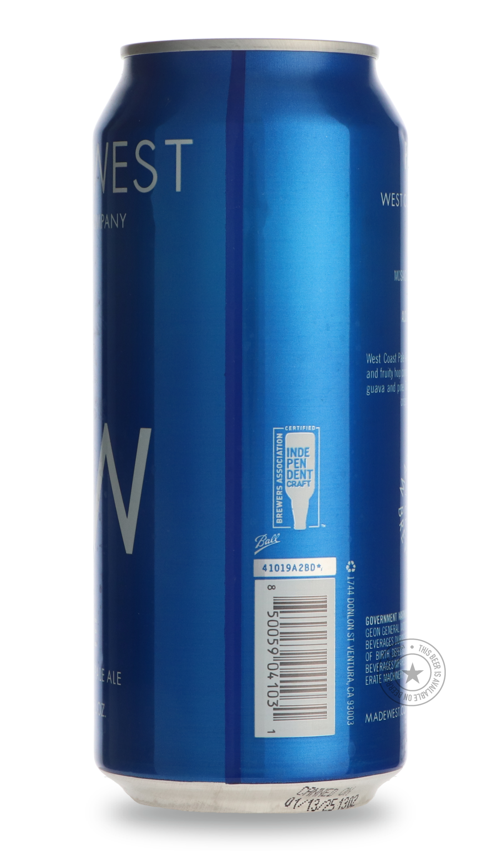 -MadeWest- Pale-Pale- Only @ Beer Republic - The best online beer store for American & Canadian craft beer - Buy beer online from the USA and Canada - Bier online kopen - Amerikaans bier kopen - Craft beer store - Craft beer kopen - Amerikanisch bier kaufen - Bier online kaufen - Acheter biere online - IPA - Stout - Porter - New England IPA - Hazy IPA - Imperial Stout - Barrel Aged - Barrel Aged Imperial Stout - Brown - Dark beer - Blond - Blonde - Pilsner - Lager - Wheat - Weizen - Amber - Barley Wine - Qu