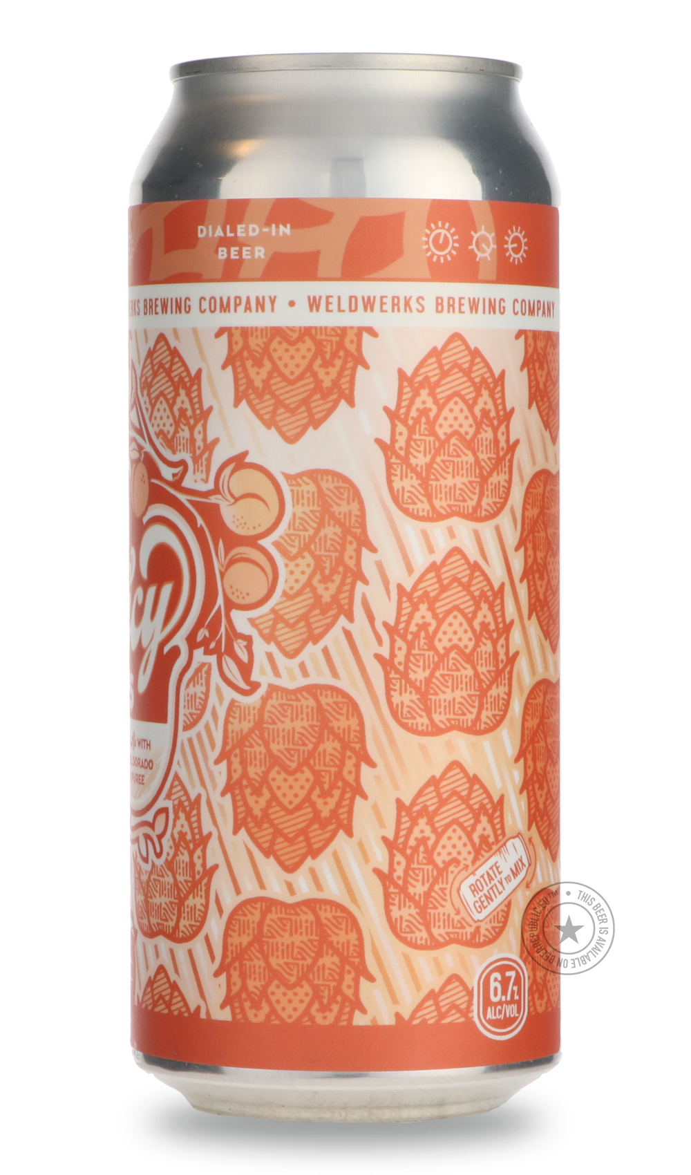 -WeldWerks- Peach Juicy Bits-IPA- Only @ Beer Republic - The best online beer store for American & Canadian craft beer - Buy beer online from the USA and Canada - Bier online kopen - Amerikaans bier kopen - Craft beer store - Craft beer kopen - Amerikanisch bier kaufen - Bier online kaufen - Acheter biere online - IPA - Stout - Porter - New England IPA - Hazy IPA - Imperial Stout - Barrel Aged - Barrel Aged Imperial Stout - Brown - Dark beer - Blond - Blonde - Pilsner - Lager - Wheat - Weizen - Amber - Barl