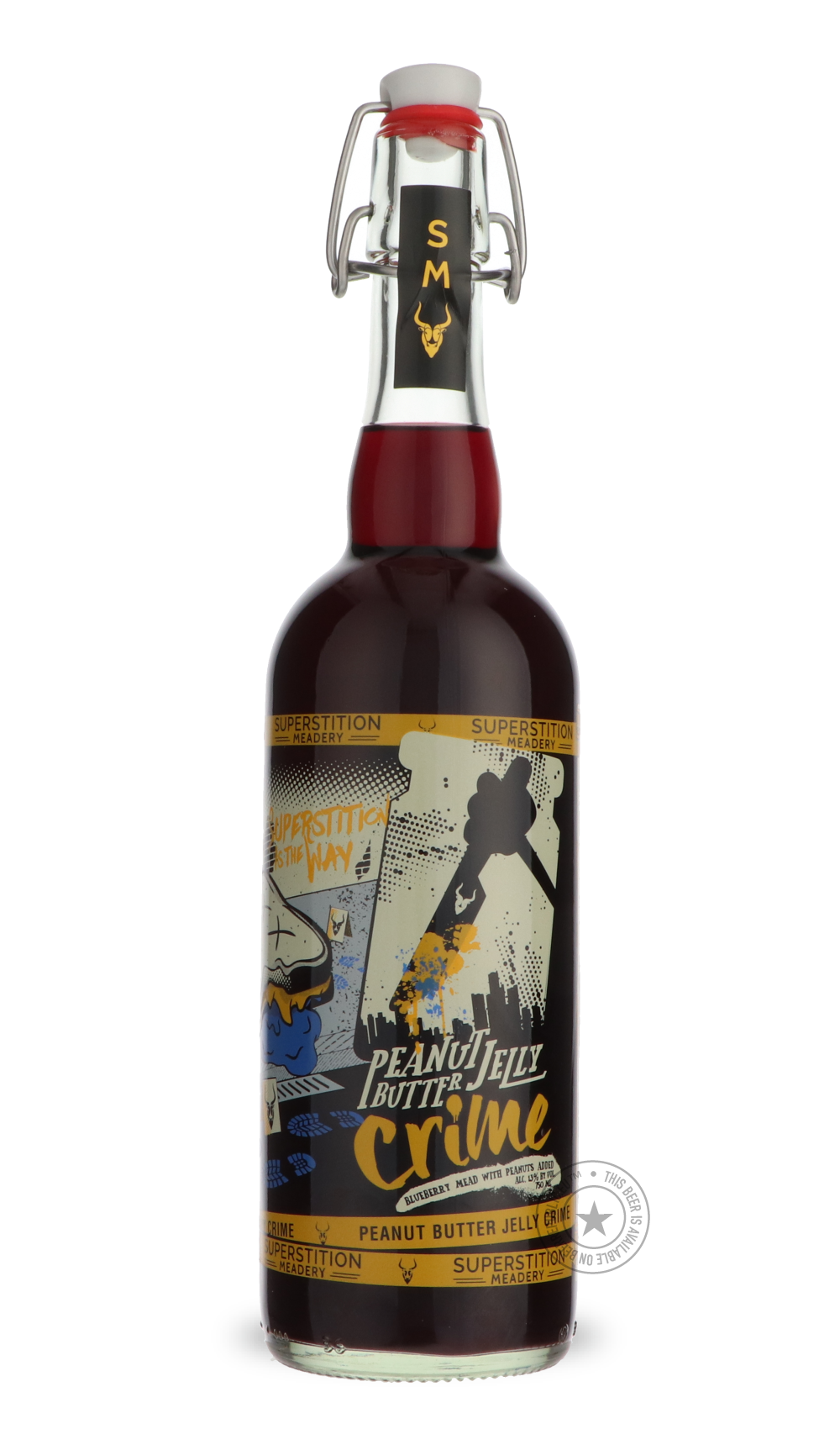 -Superstition Meadery- Peanut Butter Jelly Crime-Specials- Only @ Beer Republic - The best online beer store for American & Canadian craft beer - Buy beer online from the USA and Canada - Bier online kopen - Amerikaans bier kopen - Craft beer store - Craft beer kopen - Amerikanisch bier kaufen - Bier online kaufen - Acheter biere online - IPA - Stout - Porter - New England IPA - Hazy IPA - Imperial Stout - Barrel Aged - Barrel Aged Imperial Stout - Brown - Dark beer - Blond - Blonde - Pilsner - Lager - Whea