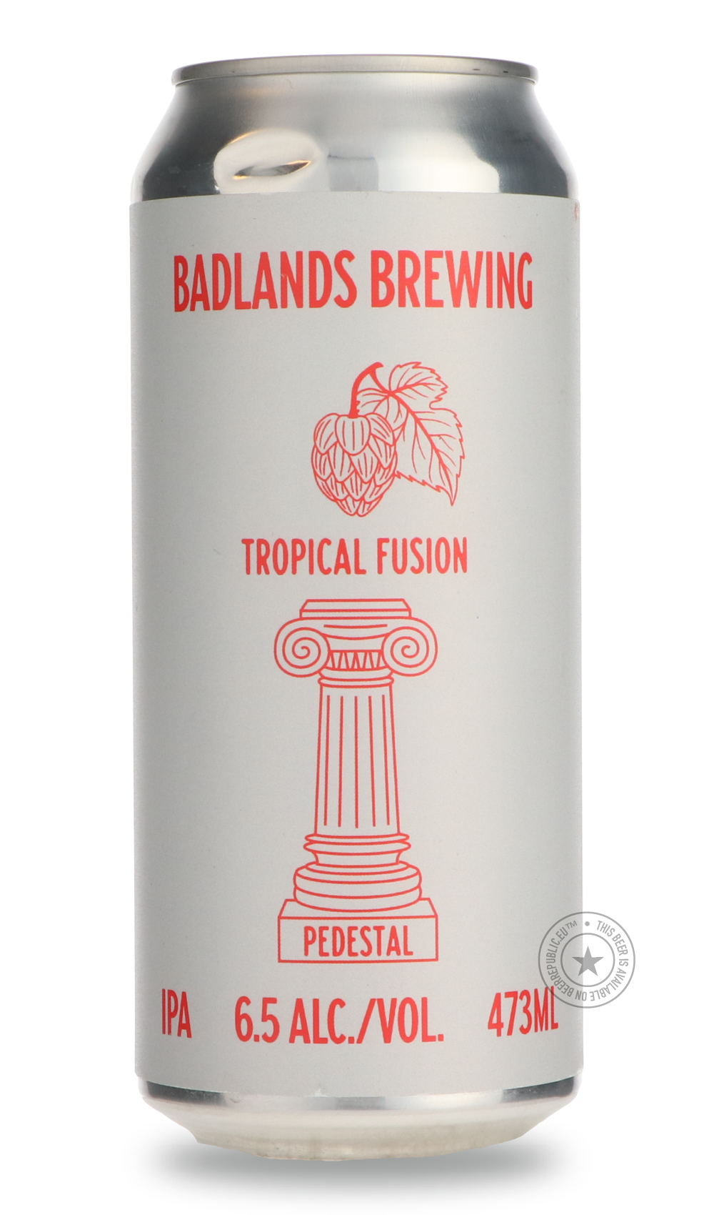 Badlands- Pedestal Tropical Fusion-IPA- Only @ Beer Republic - The best online beer store for American & Canadian craft beer - Buy beer online from the USA and Canada - Bier online kopen - Amerikaans bier kopen - Craft beer store - Craft beer kopen - Amerikanisch bier kaufen - Bier online kaufen - Acheter biere online - IPA - Stout - Porter - New England IPA - Hazy IPA - Imperial Stout - Barrel Aged - Barrel Aged Imperial Stout - Brown - Dark beer - Blond - Blonde - Pilsner - Lager - Wheat - Weizen - Amber