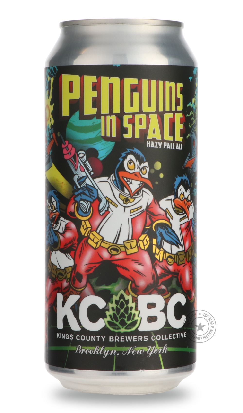 -KCBC- Penguins In Space-Pale- Only @ Beer Republic - The best online beer store for American & Canadian craft beer - Buy beer online from the USA and Canada - Bier online kopen - Amerikaans bier kopen - Craft beer store - Craft beer kopen - Amerikanisch bier kaufen - Bier online kaufen - Acheter biere online - IPA - Stout - Porter - New England IPA - Hazy IPA - Imperial Stout - Barrel Aged - Barrel Aged Imperial Stout - Brown - Dark beer - Blond - Blonde - Pilsner - Lager - Wheat - Weizen - Amber - Barley