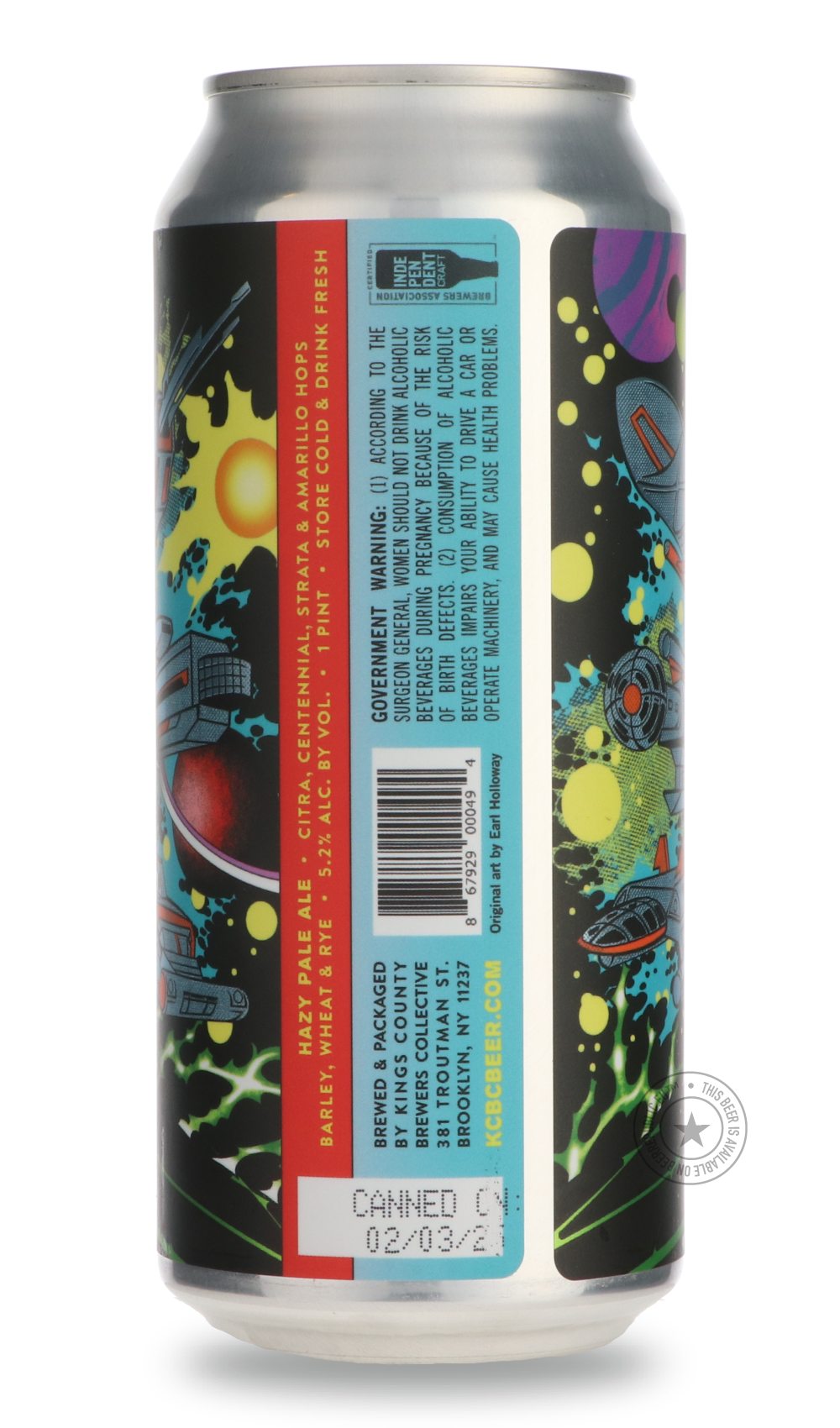 -KCBC- Penguins In Space-Pale- Only @ Beer Republic - The best online beer store for American & Canadian craft beer - Buy beer online from the USA and Canada - Bier online kopen - Amerikaans bier kopen - Craft beer store - Craft beer kopen - Amerikanisch bier kaufen - Bier online kaufen - Acheter biere online - IPA - Stout - Porter - New England IPA - Hazy IPA - Imperial Stout - Barrel Aged - Barrel Aged Imperial Stout - Brown - Dark beer - Blond - Blonde - Pilsner - Lager - Wheat - Weizen - Amber - Barley