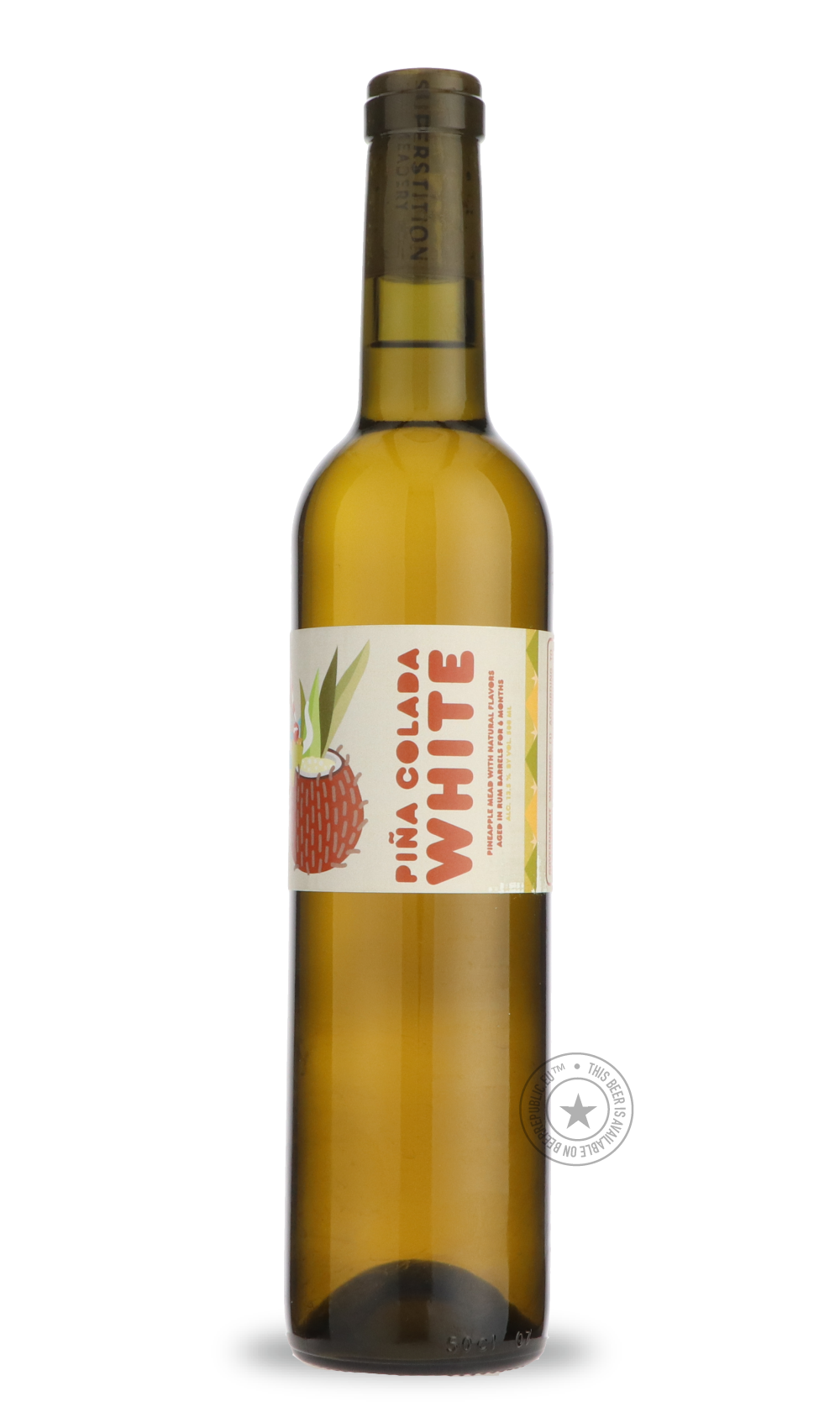 -Superstition Meadery- Piña Colada White-Specials- Only @ Beer Republic - The best online beer store for American & Canadian craft beer - Buy beer online from the USA and Canada - Bier online kopen - Amerikaans bier kopen - Craft beer store - Craft beer kopen - Amerikanisch bier kaufen - Bier online kaufen - Acheter biere online - IPA - Stout - Porter - New England IPA - Hazy IPA - Imperial Stout - Barrel Aged - Barrel Aged Imperial Stout - Brown - Dark beer - Blond - Blonde - Pilsner - Lager - Wheat - Weiz