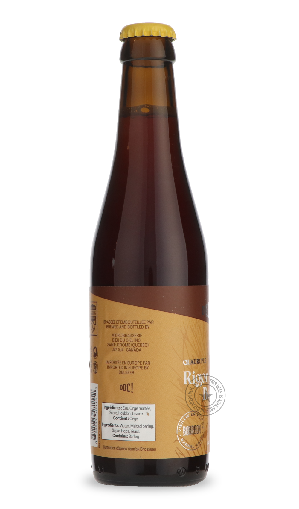 Dieu du Ciel- Rigor Mortis Abt Bourbon-Brown & Dark- Only @ Beer Republic - The best online beer store for American & Canadian craft beer - Buy beer online from the USA and Canada - Bier online kopen - Amerikaans bier kopen - Craft beer store - Craft beer kopen - Amerikanisch bier kaufen - Bier online kaufen - Acheter biere online - IPA - Stout - Porter - New England IPA - Hazy IPA - Imperial Stout - Barrel Aged - Barrel Aged Imperial Stout - Brown - Dark beer - Blond - Blonde - Pilsner - Lager - Wheat - We