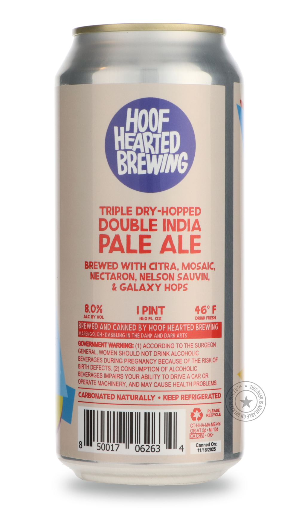 Hoof Hearted- Roller Blabe 3DH-IPA- Only @ Beer Republic - The best online beer store for American & Canadian craft beer - Buy beer online from the USA and Canada - Bier online kopen - Amerikaans bier kopen - Craft beer store - Craft beer kopen - Amerikanisch bier kaufen - Bier online kaufen - Acheter biere online - IPA - Stout - Porter - New England IPA - Hazy IPA - Imperial Stout - Barrel Aged - Barrel Aged Imperial Stout - Brown - Dark beer - Blond - Blonde - Pilsner - Lager - Wheat - Weizen - Amber - Ba