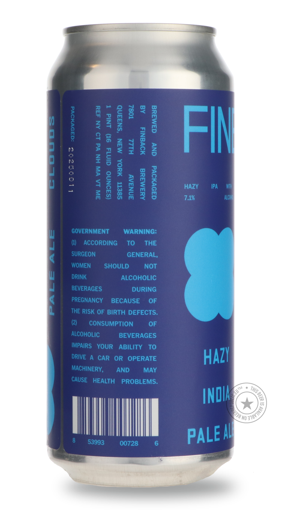 -Finback- Rolling In Clouds-IPA- Only @ Beer Republic - The best online beer store for American & Canadian craft beer - Buy beer online from the USA and Canada - Bier online kopen - Amerikaans bier kopen - Craft beer store - Craft beer kopen - Amerikanisch bier kaufen - Bier online kaufen - Acheter biere online - IPA - Stout - Porter - New England IPA - Hazy IPA - Imperial Stout - Barrel Aged - Barrel Aged Imperial Stout - Brown - Dark beer - Blond - Blonde - Pilsner - Lager - Wheat - Weizen - Amber - Barle
