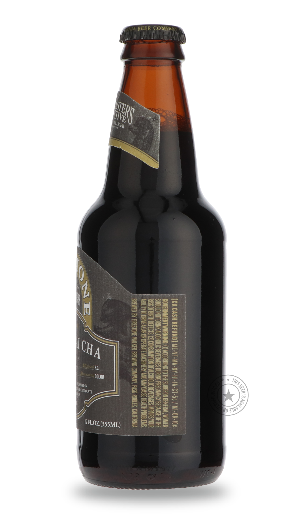 -Firestone Walker- Rye Chai Cha-Stout & Porter- Only @ Beer Republic - The best online beer store for American & Canadian craft beer - Buy beer online from the USA and Canada - Bier online kopen - Amerikaans bier kopen - Craft beer store - Craft beer kopen - Amerikanisch bier kaufen - Bier online kaufen - Acheter biere online - IPA - Stout - Porter - New England IPA - Hazy IPA - Imperial Stout - Barrel Aged - Barrel Aged Imperial Stout - Brown - Dark beer - Blond - Blonde - Pilsner - Lager - Wheat - Weizen
