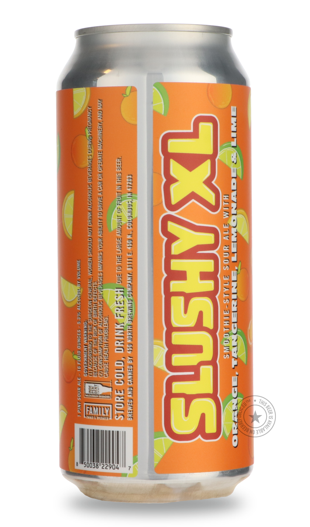450 North- SLUSHY XL: Orange Splash-Sour / Wild & Fruity- Only @ Beer Republic - The best online beer store for American & Canadian craft beer - Buy beer online from the USA and Canada - Bier online kopen - Amerikaans bier kopen - Craft beer store - Craft beer kopen - Amerikanisch bier kaufen - Bier online kaufen - Acheter biere online - IPA - Stout - Porter - New England IPA - Hazy IPA - Imperial Stout - Barrel Aged - Barrel Aged Imperial Stout - Brown - Dark beer - Blond - Blonde - Pilsner - Lager - Wheat