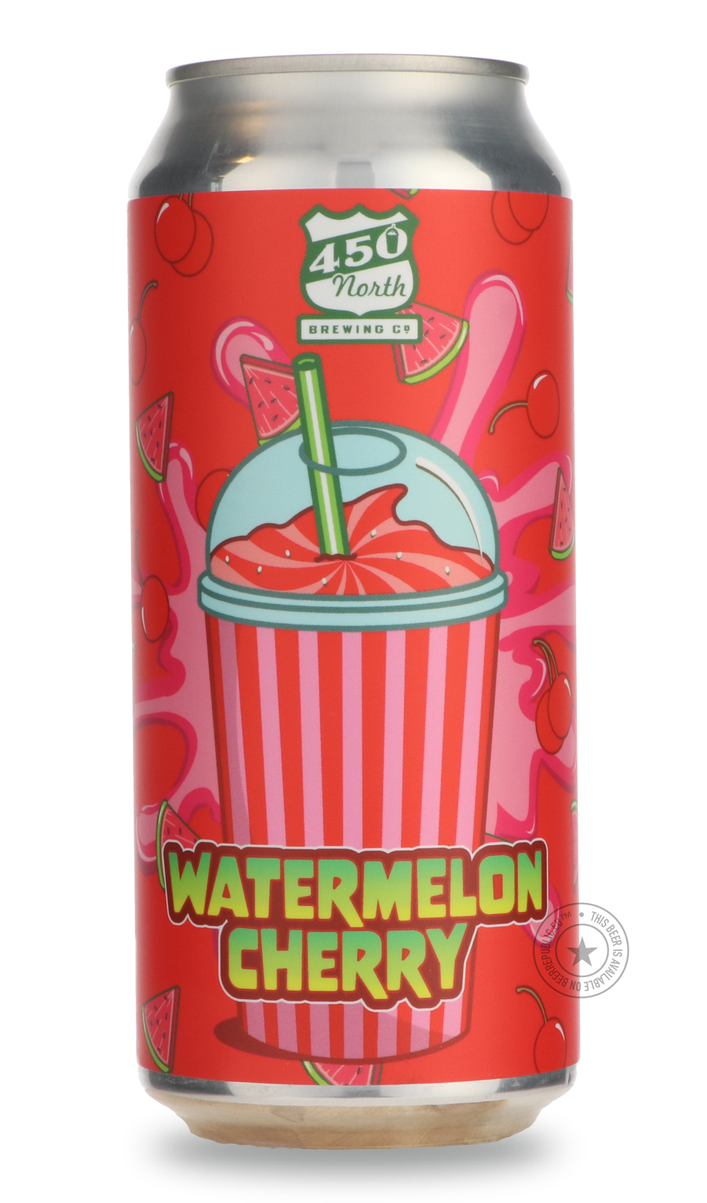 450 North- SLUSHY XL: Watermelon Cherry-Sour / Wild & Fruity- Only @ Beer Republic - The best online beer store for American & Canadian craft beer - Buy beer online from the USA and Canada - Bier online kopen - Amerikaans bier kopen - Craft beer store - Craft beer kopen - Amerikanisch bier kaufen - Bier online kaufen - Acheter biere online - IPA - Stout - Porter - New England IPA - Hazy IPA - Imperial Stout - Barrel Aged - Barrel Aged Imperial Stout - Brown - Dark beer - Blond - Blonde - Pilsner - Lager - W
