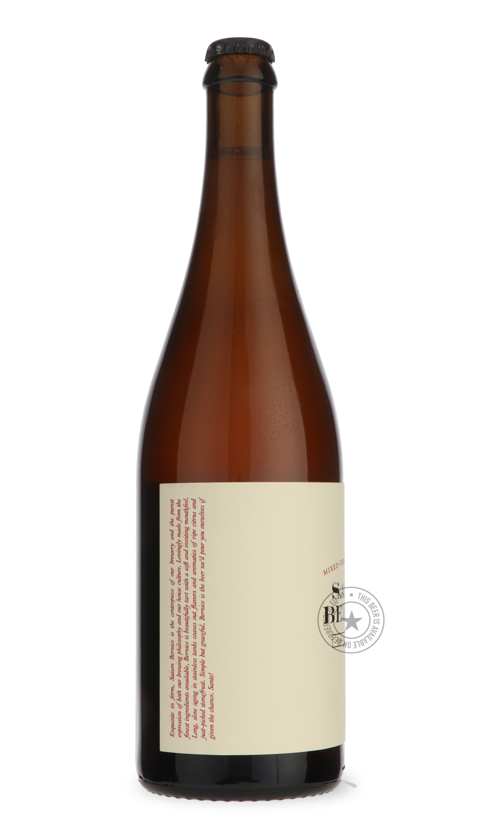 -Sante Adairius Rustic Ales- Saison Bernice-Sour / Wild & Fruity- Only @ Beer Republic - The best online beer store for American & Canadian craft beer - Buy beer online from the USA and Canada - Bier online kopen - Amerikaans bier kopen - Craft beer store - Craft beer kopen - Amerikanisch bier kaufen - Bier online kaufen - Acheter biere online - IPA - Stout - Porter - New England IPA - Hazy IPA - Imperial Stout - Barrel Aged - Barrel Aged Imperial Stout - Brown - Dark beer - Blond - Blonde - Pilsner - Lager