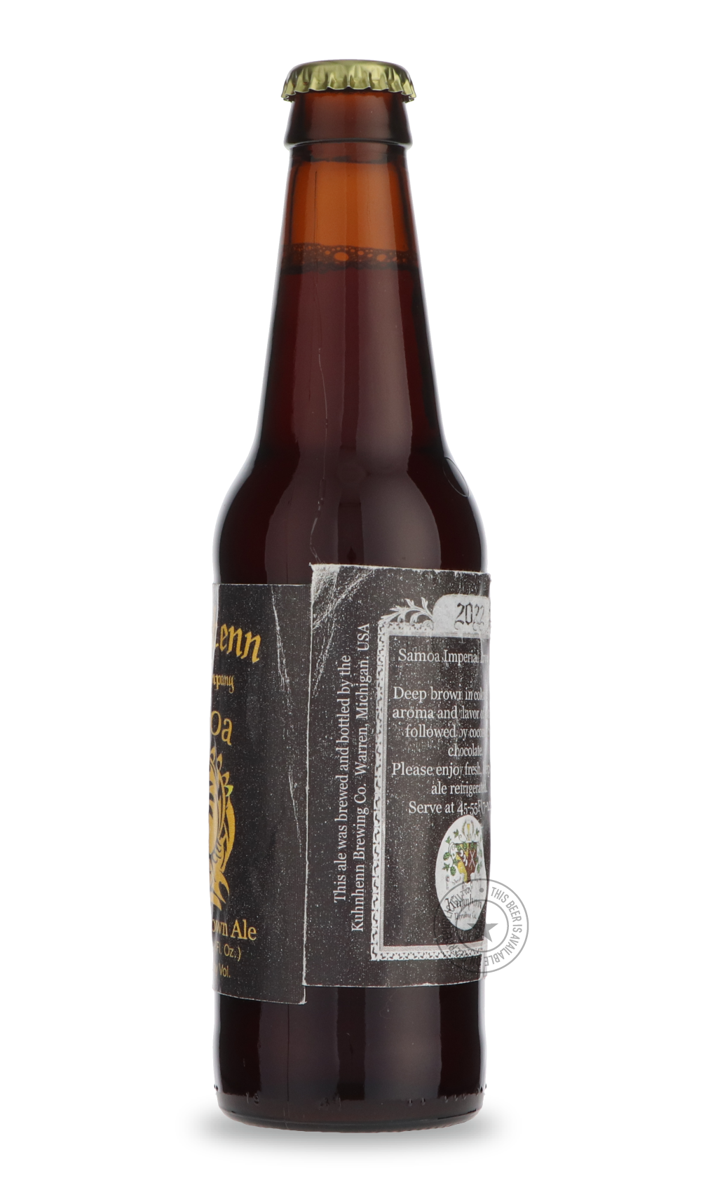 -Kuhnhenn- Samoa Imperial Brown Ale-Brown & Dark- Only @ Beer Republic - The best online beer store for American & Canadian craft beer - Buy beer online from the USA and Canada - Bier online kopen - Amerikaans bier kopen - Craft beer store - Craft beer kopen - Amerikanisch bier kaufen - Bier online kaufen - Acheter biere online - IPA - Stout - Porter - New England IPA - Hazy IPA - Imperial Stout - Barrel Aged - Barrel Aged Imperial Stout - Brown - Dark beer - Blond - Blonde - Pilsner - Lager - Wheat - Weize