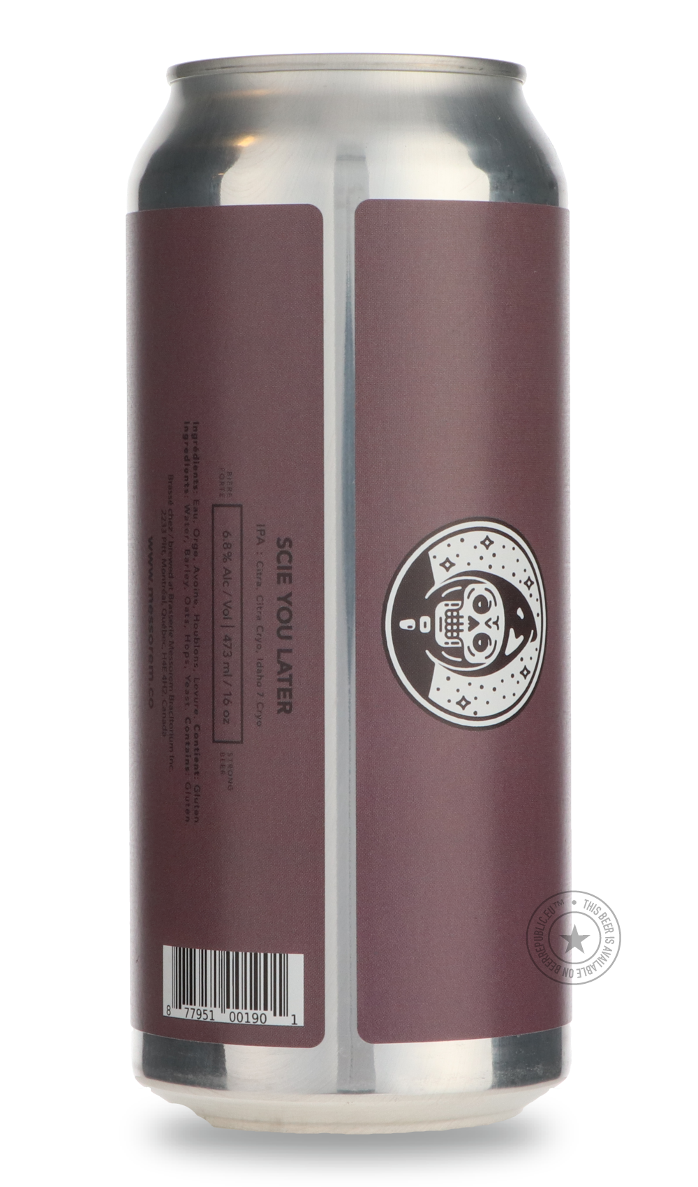 -Messorem- Scie You Later-IPA- Only @ Beer Republic - The best online beer store for American & Canadian craft beer - Buy beer online from the USA and Canada - Bier online kopen - Amerikaans bier kopen - Craft beer store - Craft beer kopen - Amerikanisch bier kaufen - Bier online kaufen - Acheter biere online - IPA - Stout - Porter - New England IPA - Hazy IPA - Imperial Stout - Barrel Aged - Barrel Aged Imperial Stout - Brown - Dark beer - Blond - Blonde - Pilsner - Lager - Wheat - Weizen - Amber - Barley