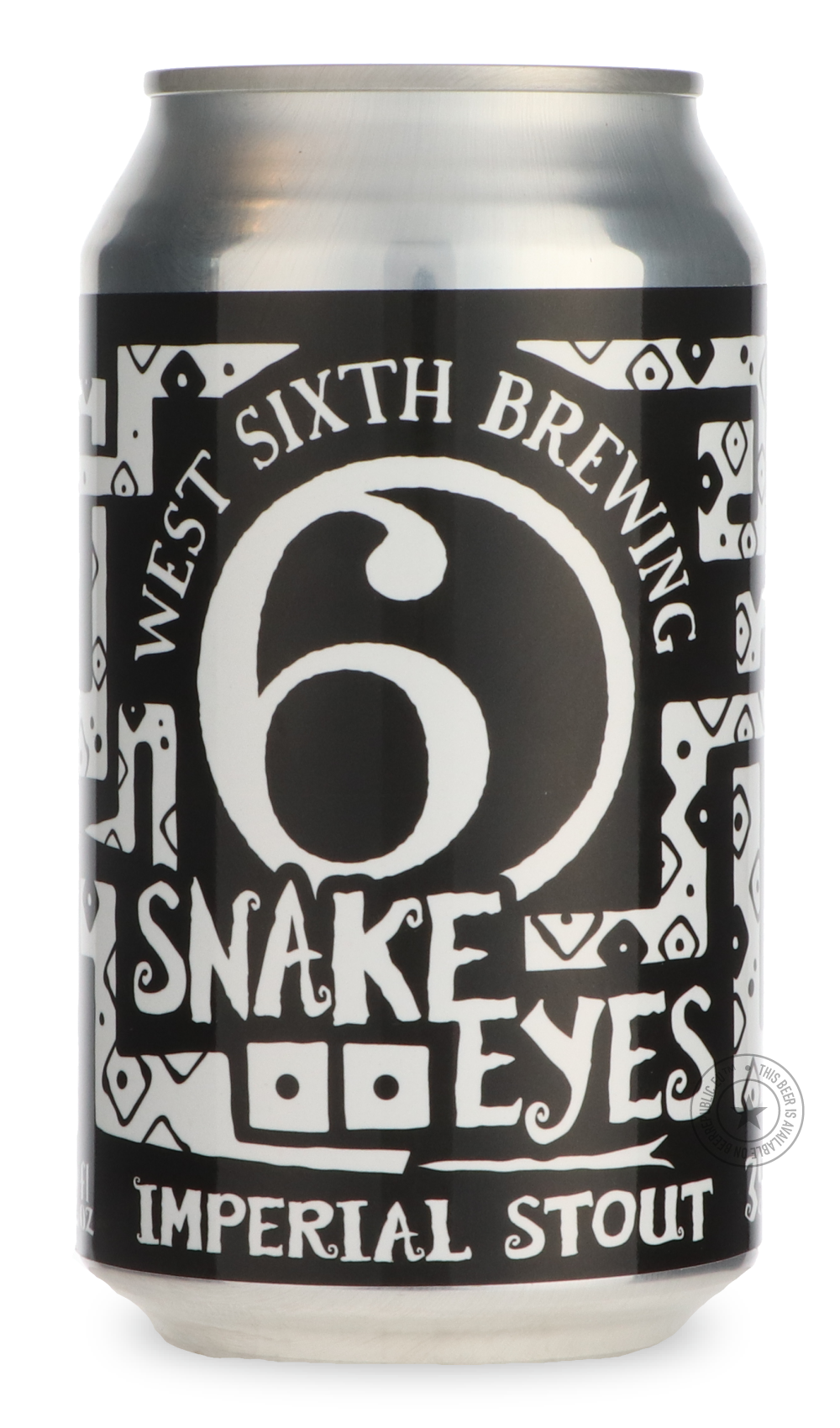 West Sixth- Snake Eyes-Stout & Porter- Only @ Beer Republic - The best online beer store for American & Canadian craft beer - Buy beer online from the USA and Canada - Bier online kopen - Amerikaans bier kopen - Craft beer store - Craft beer kopen - Amerikanisch bier kaufen - Bier online kaufen - Acheter biere online - IPA - Stout - Porter - New England IPA - Hazy IPA - Imperial Stout - Barrel Aged - Barrel Aged Imperial Stout - Brown - Dark beer - Blond - Blonde - Pilsner - Lager - Wheat - Weizen - Amber -