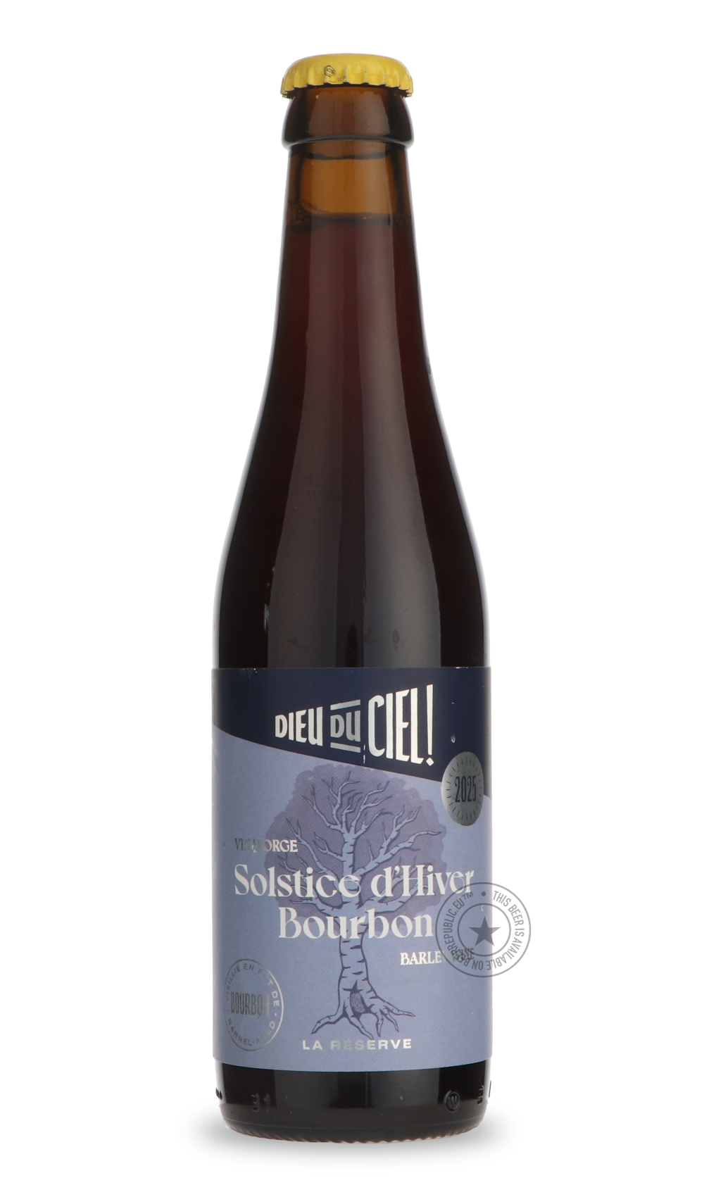 Dieu du Ciel- Solstice d'Hiver Bourbon-Brown & Dark- Only @ Beer Republic - The best online beer store for American & Canadian craft beer - Buy beer online from the USA and Canada - Bier online kopen - Amerikaans bier kopen - Craft beer store - Craft beer kopen - Amerikanisch bier kaufen - Bier online kaufen - Acheter biere online - IPA - Stout - Porter - New England IPA - Hazy IPA - Imperial Stout - Barrel Aged - Barrel Aged Imperial Stout - Brown - Dark beer - Blond - Blonde - Pilsner - Lager - Wheat - We