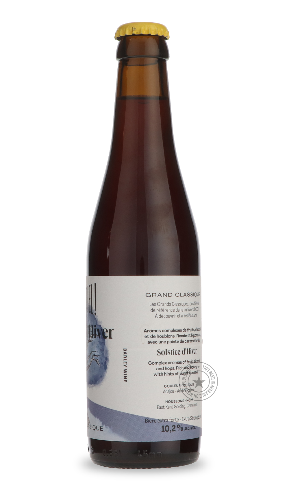 Dieu du Ciel- Solstice d'Hiver-Brown & Dark- Only @ Beer Republic - The best online beer store for American & Canadian craft beer - Buy beer online from the USA and Canada - Bier online kopen - Amerikaans bier kopen - Craft beer store - Craft beer kopen - Amerikanisch bier kaufen - Bier online kaufen - Acheter biere online - IPA - Stout - Porter - New England IPA - Hazy IPA - Imperial Stout - Barrel Aged - Barrel Aged Imperial Stout - Brown - Dark beer - Blond - Blonde - Pilsner - Lager - Wheat - Weizen - A