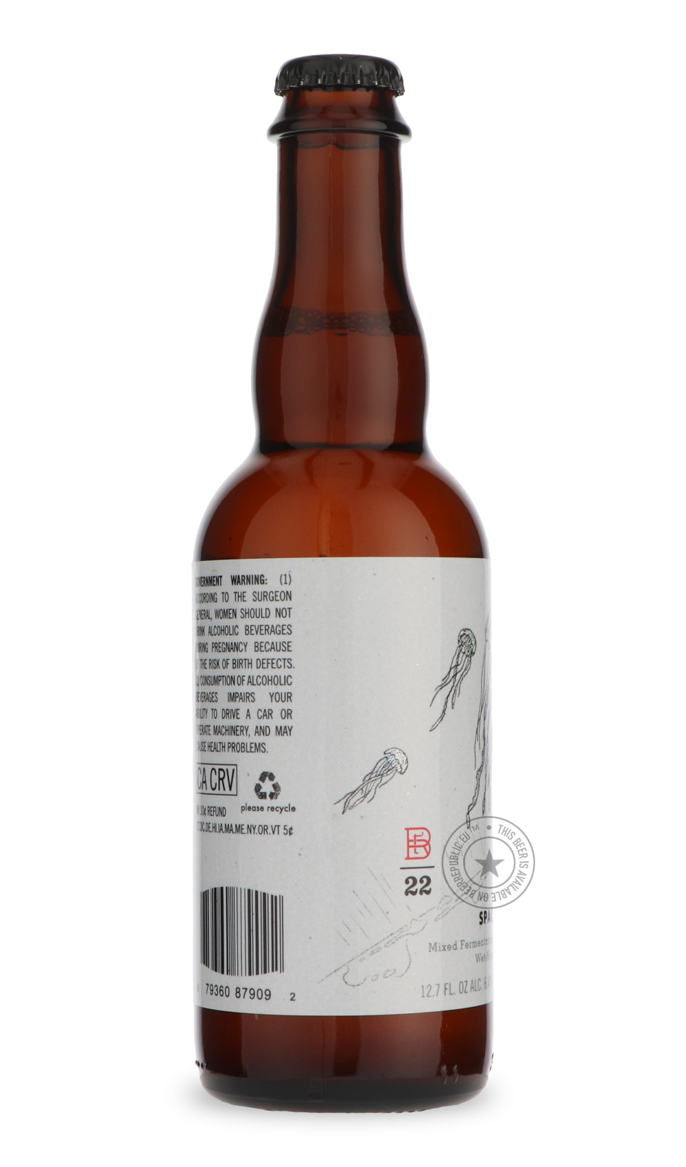 -The Rare Barrel- Space Jellies 2022-Sour / Wild & Fruity- Only @ Beer Republic - The best online beer store for American & Canadian craft beer - Buy beer online from the USA and Canada - Bier online kopen - Amerikaans bier kopen - Craft beer store - Craft beer kopen - Amerikanisch bier kaufen - Bier online kaufen - Acheter biere online - IPA - Stout - Porter - New England IPA - Hazy IPA - Imperial Stout - Barrel Aged - Barrel Aged Imperial Stout - Brown - Dark beer - Blond - Blonde - Pilsner - Lager - Whea