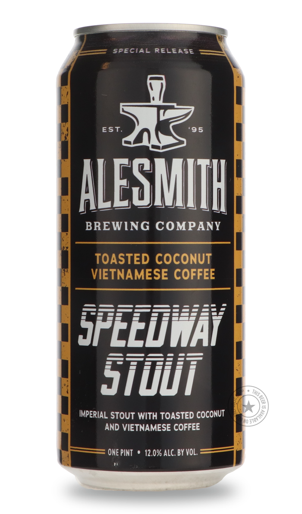 -AleSmith- Speedway Stout Toasted Coconut Vietnamese Coffee Edition-Stout & Porter- Only @ Beer Republic - The best online beer store for American & Canadian craft beer - Buy beer online from the USA and Canada - Bier online kopen - Amerikaans bier kopen - Craft beer store - Craft beer kopen - Amerikanisch bier kaufen - Bier online kaufen - Acheter biere online - IPA - Stout - Porter - New England IPA - Hazy IPA - Imperial Stout - Barrel Aged - Barrel Aged Imperial Stout - Brown - Dark beer - Blond - Blonde
