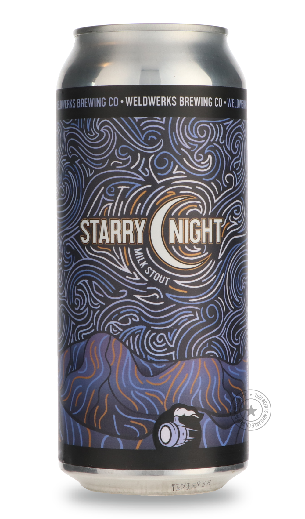 WeldWerks- Starry Night-Stout & Porter- Only @ Beer Republic - The best online beer store for American & Canadian craft beer - Buy beer online from the USA and Canada - Bier online kopen - Amerikaans bier kopen - Craft beer store - Craft beer kopen - Amerikanisch bier kaufen - Bier online kaufen - Acheter biere online - IPA - Stout - Porter - New England IPA - Hazy IPA - Imperial Stout - Barrel Aged - Barrel Aged Imperial Stout - Brown - Dark beer - Blond - Blonde - Pilsner - Lager - Wheat - Weizen - Amber