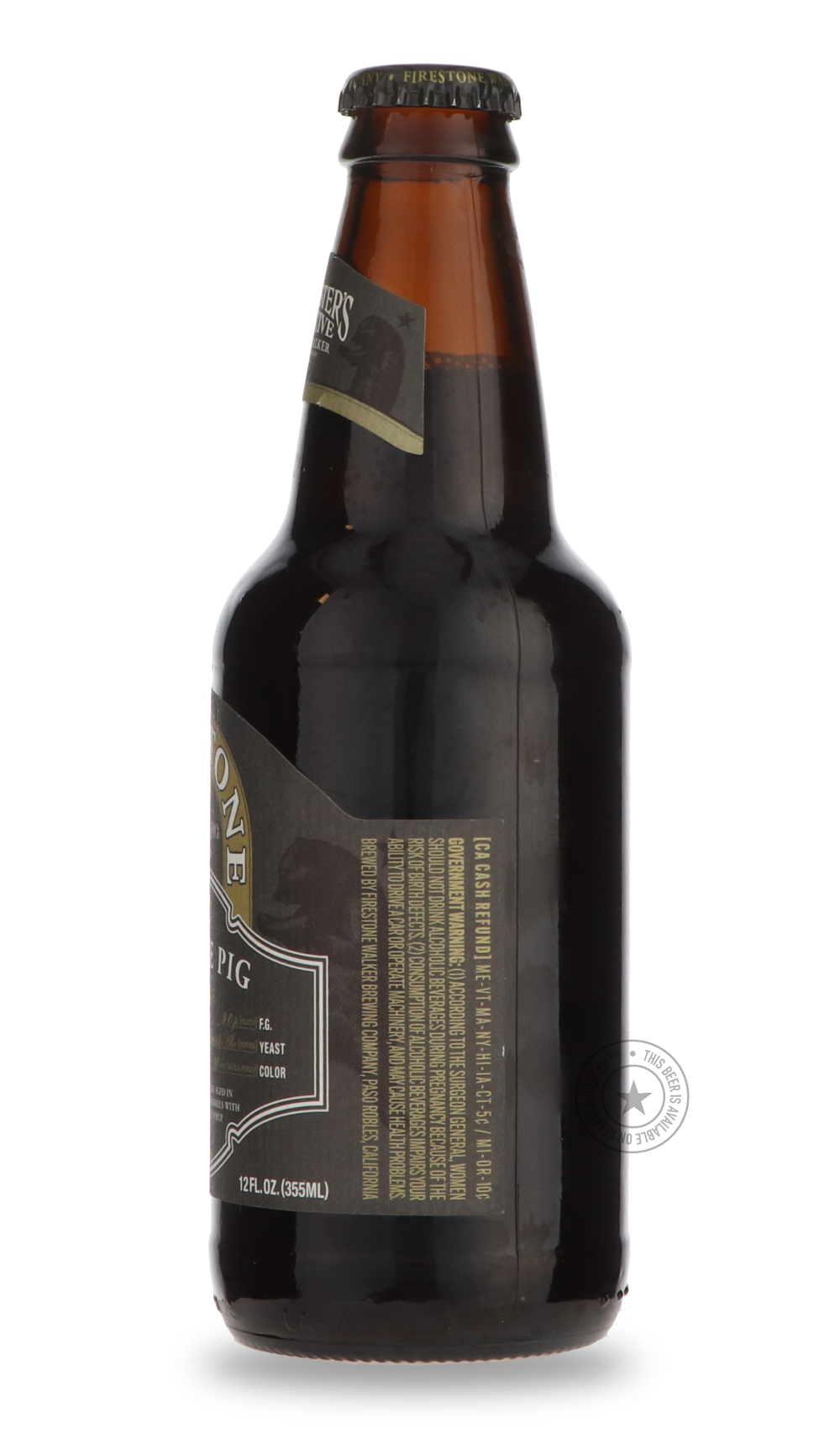 -Firestone Walker- Stickee Pig-Brown & Dark- Only @ Beer Republic - The best online beer store for American & Canadian craft beer - Buy beer online from the USA and Canada - Bier online kopen - Amerikaans bier kopen - Craft beer store - Craft beer kopen - Amerikanisch bier kaufen - Bier online kaufen - Acheter biere online - IPA - Stout - Porter - New England IPA - Hazy IPA - Imperial Stout - Barrel Aged - Barrel Aged Imperial Stout - Brown - Dark beer - Blond - Blonde - Pilsner - Lager - Wheat - Weizen - A