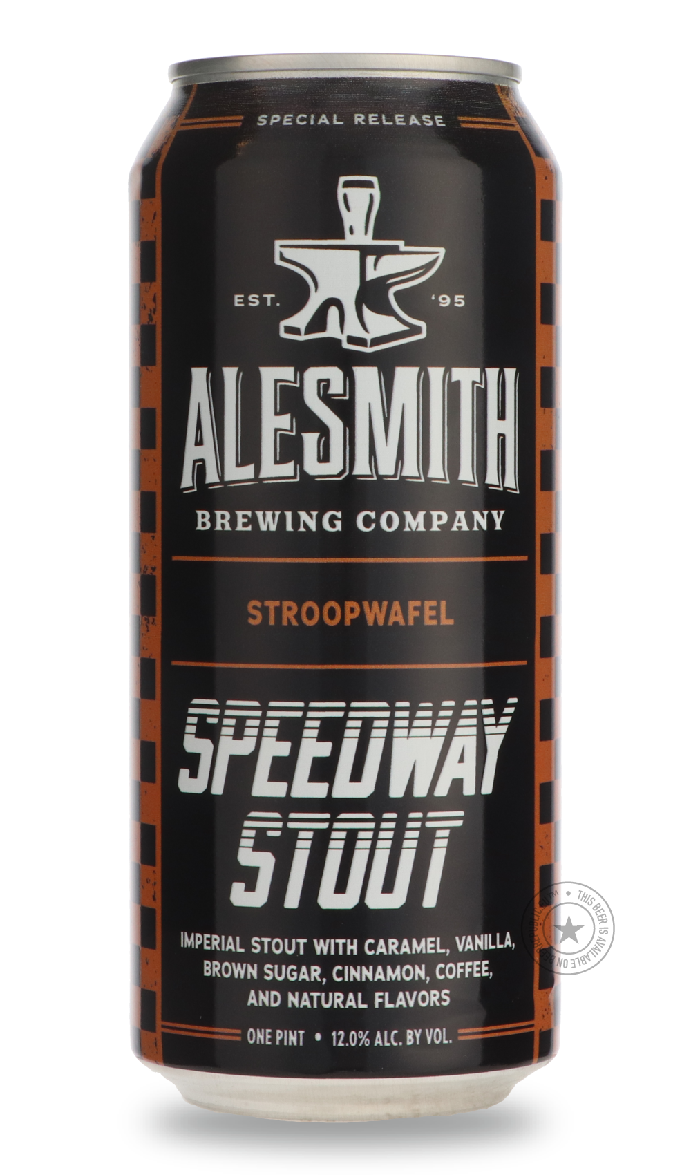 -AleSmith- Stroopwafel Speedway Stout-Stout & Porter- Only @ Beer Republic - The best online beer store for American & Canadian craft beer - Buy beer online from the USA and Canada - Bier online kopen - Amerikaans bier kopen - Craft beer store - Craft beer kopen - Amerikanisch bier kaufen - Bier online kaufen - Acheter biere online - IPA - Stout - Porter - New England IPA - Hazy IPA - Imperial Stout - Barrel Aged - Barrel Aged Imperial Stout - Brown - Dark beer - Blond - Blonde - Pilsner - Lager - Wheat - W