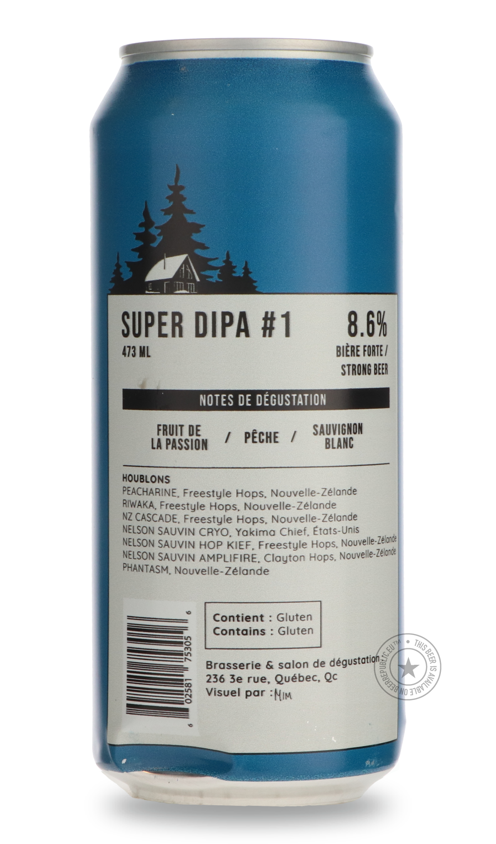 Nano Cinco- Super DIPA #1-IPA- Only @ Beer Republic - The best online beer store for American & Canadian craft beer - Buy beer online from the USA and Canada - Bier online kopen - Amerikaans bier kopen - Craft beer store - Craft beer kopen - Amerikanisch bier kaufen - Bier online kaufen - Acheter biere online - IPA - Stout - Porter - New England IPA - Hazy IPA - Imperial Stout - Barrel Aged - Barrel Aged Imperial Stout - Brown - Dark beer - Blond - Blonde - Pilsner - Lager - Wheat - Weizen - Amber - Barley