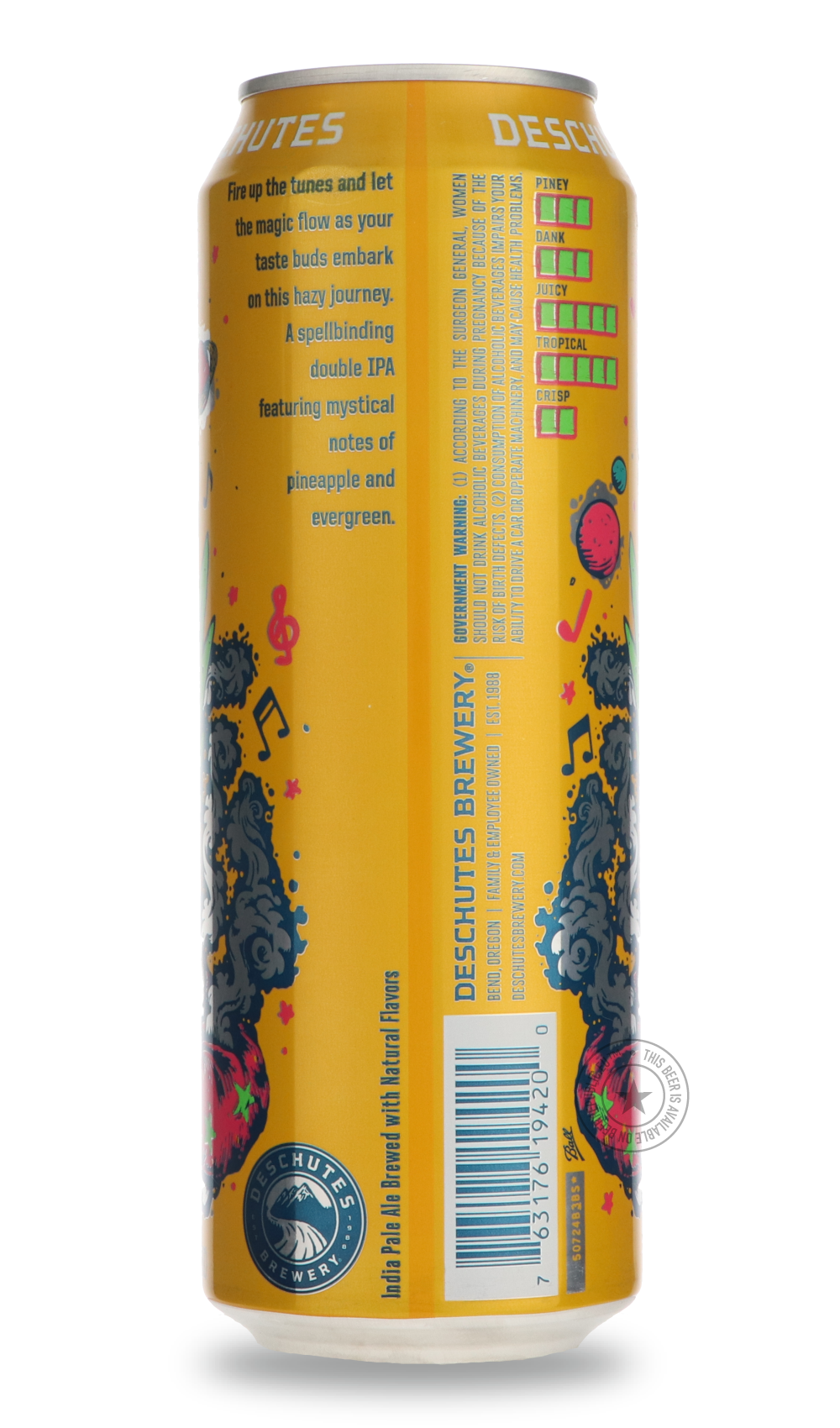 -Deschutes- Symphonic Chronic Double Haze IPA-IPA- Only @ Beer Republic - The best online beer store for American & Canadian craft beer - Buy beer online from the USA and Canada - Bier online kopen - Amerikaans bier kopen - Craft beer store - Craft beer kopen - Amerikanisch bier kaufen - Bier online kaufen - Acheter biere online - IPA - Stout - Porter - New England IPA - Hazy IPA - Imperial Stout - Barrel Aged - Barrel Aged Imperial Stout - Brown - Dark beer - Blond - Blonde - Pilsner - Lager - Wheat - Weiz