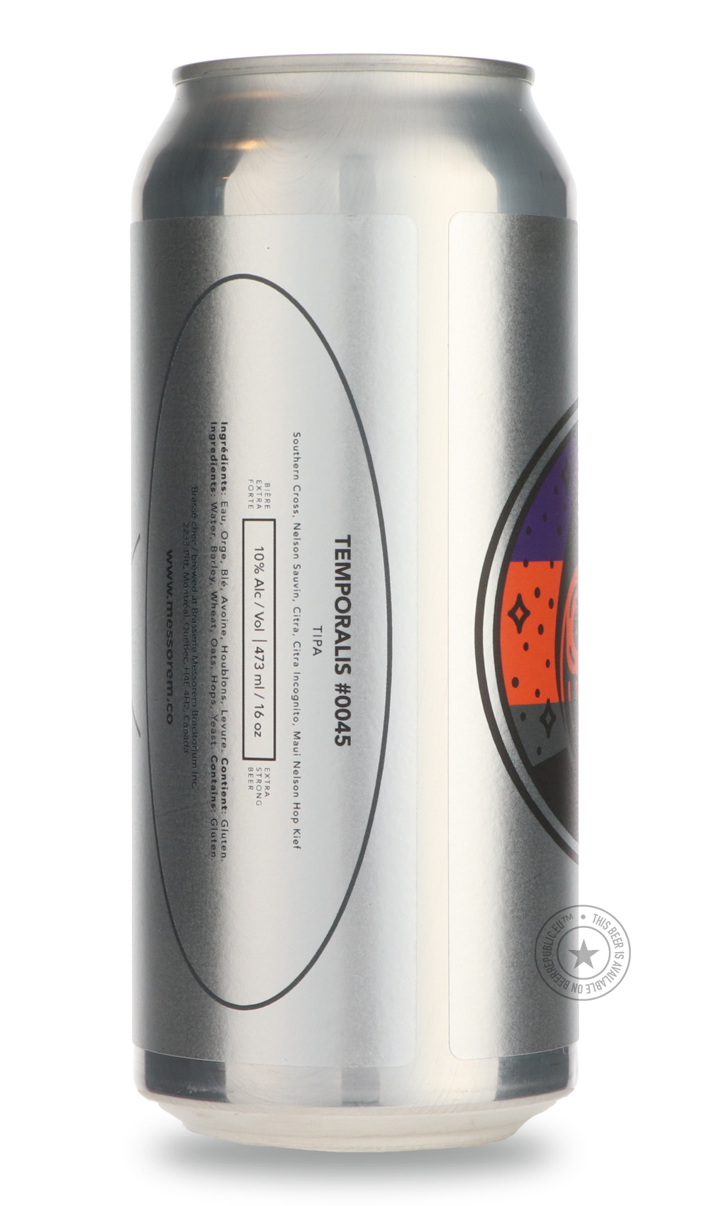 -Messorem- Temporalis #0045-IPA- Only @ Beer Republic - The best online beer store for American & Canadian craft beer - Buy beer online from the USA and Canada - Bier online kopen - Amerikaans bier kopen - Craft beer store - Craft beer kopen - Amerikanisch bier kaufen - Bier online kaufen - Acheter biere online - IPA - Stout - Porter - New England IPA - Hazy IPA - Imperial Stout - Barrel Aged - Barrel Aged Imperial Stout - Brown - Dark beer - Blond - Blonde - Pilsner - Lager - Wheat - Weizen - Amber - Barle