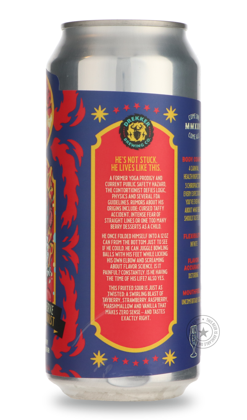 -Drekker- Cirque du Swerve: The Contortionist / Ārpus-Sour / Wild & Fruity- Only @ Beer Republic - The best online beer store for American & Canadian craft beer - Buy beer online from the USA and Canada - Bier online kopen - Amerikaans bier kopen - Craft beer store - Craft beer kopen - Amerikanisch bier kaufen - Bier online kaufen - Acheter biere online - IPA - Stout - Porter - New England IPA - Hazy IPA - Imperial Stout - Barrel Aged - Barrel Aged Imperial Stout - Brown - Dark beer - Blond - Blonde - Pilsn