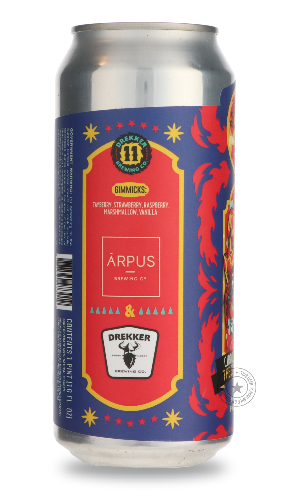 -Drekker- Cirque du Swerve: The Contortionist / Ārpus-Sour / Wild & Fruity- Only @ Beer Republic - The best online beer store for American & Canadian craft beer - Buy beer online from the USA and Canada - Bier online kopen - Amerikaans bier kopen - Craft beer store - Craft beer kopen - Amerikanisch bier kaufen - Bier online kaufen - Acheter biere online - IPA - Stout - Porter - New England IPA - Hazy IPA - Imperial Stout - Barrel Aged - Barrel Aged Imperial Stout - Brown - Dark beer - Blond - Blonde - Pilsn