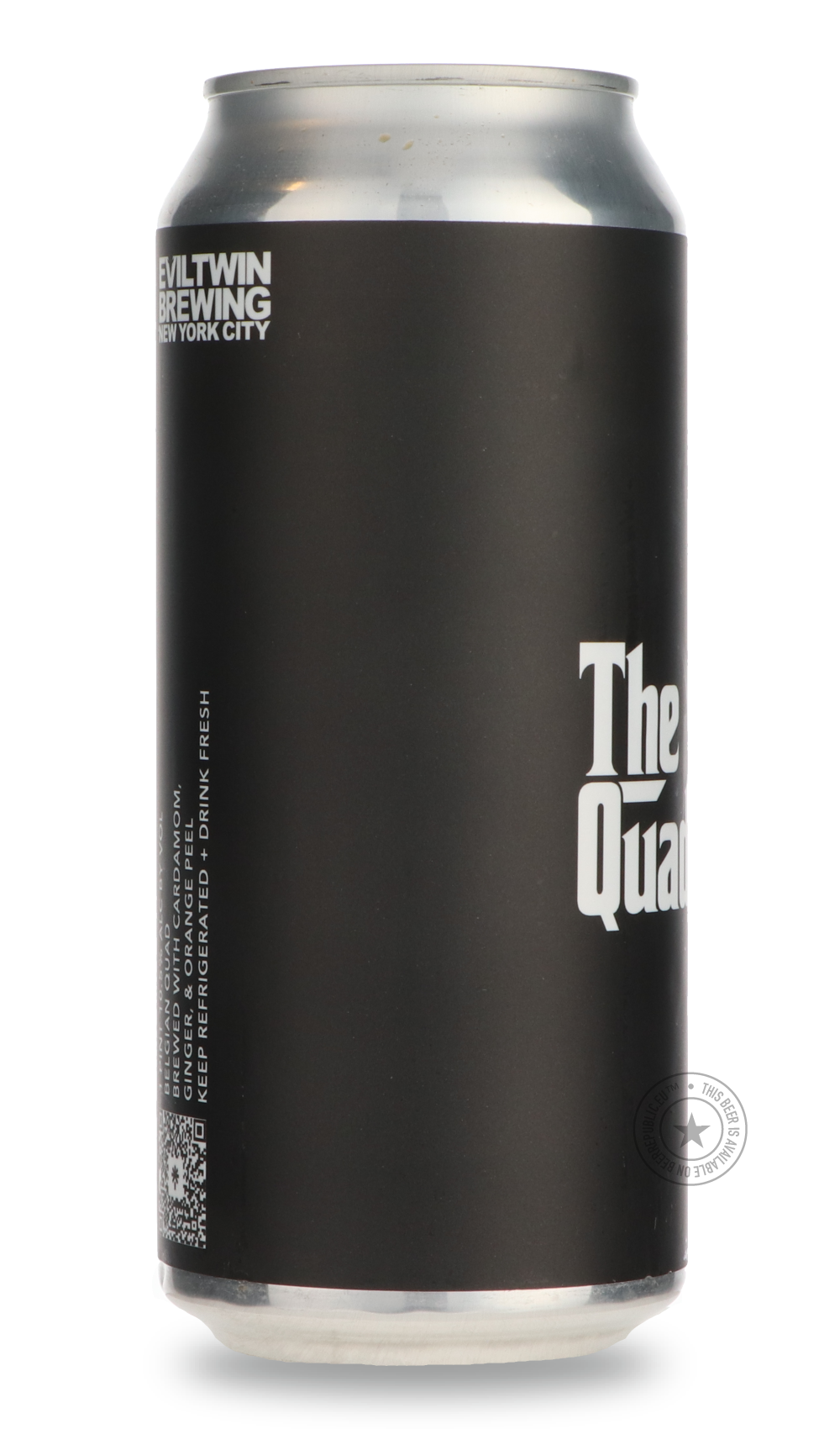 Evil Twin- The Quadfather-Brown & Dark- Only @ Beer Republic - The best online beer store for American & Canadian craft beer - Buy beer online from the USA and Canada - Bier online kopen - Amerikaans bier kopen - Craft beer store - Craft beer kopen - Amerikanisch bier kaufen - Bier online kaufen - Acheter biere online - IPA - Stout - Porter - New England IPA - Hazy IPA - Imperial Stout - Barrel Aged - Barrel Aged Imperial Stout - Brown - Dark beer - Blond - Blonde - Pilsner - Lager - Wheat - Weizen - Amber