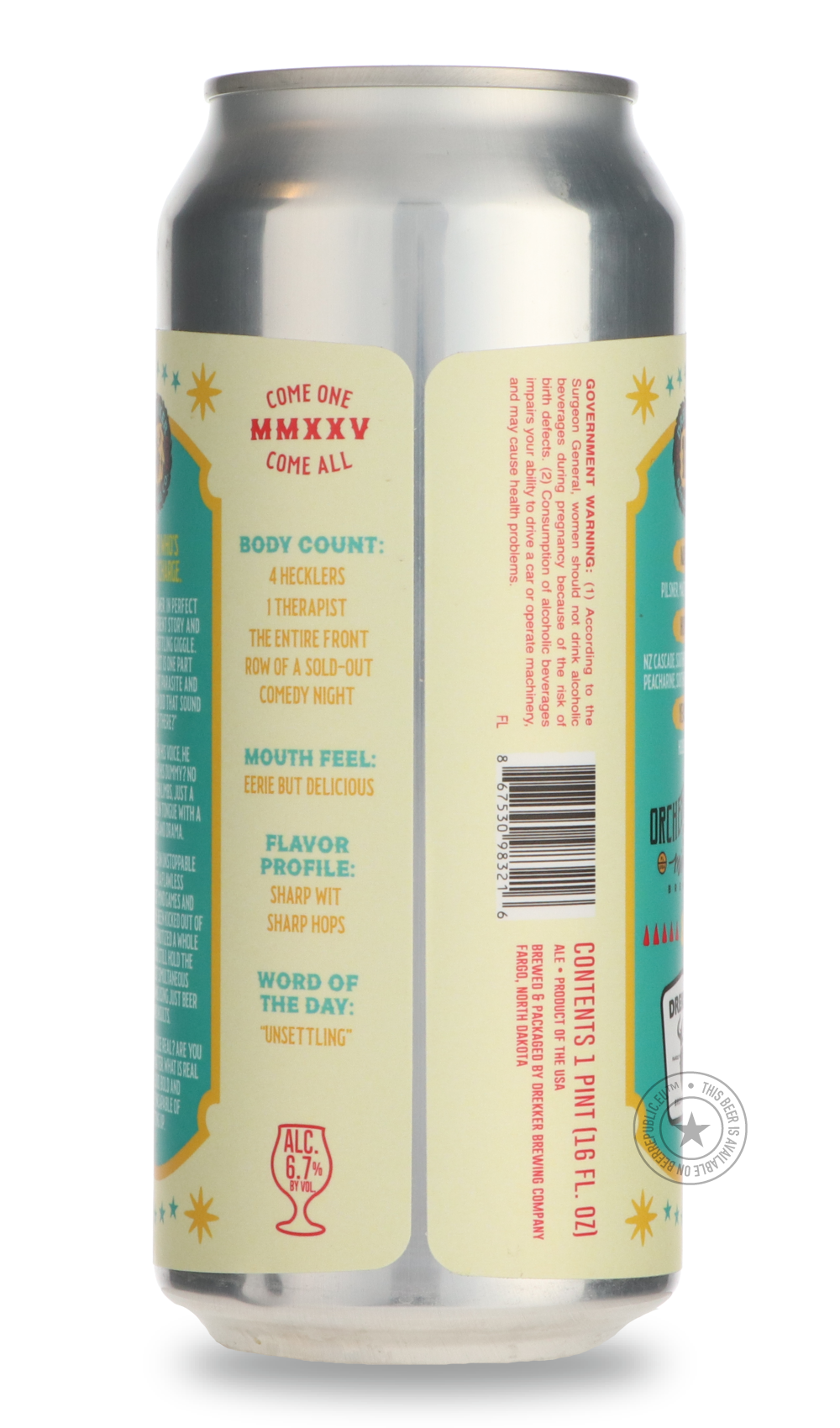 -Drekker- Splinter Lips Sid: The Ventriloquist / Orchestrated Minds-IPA- Only @ Beer Republic - The best online beer store for American & Canadian craft beer - Buy beer online from the USA and Canada - Bier online kopen - Amerikaans bier kopen - Craft beer store - Craft beer kopen - Amerikanisch bier kaufen - Bier online kaufen - Acheter biere online - IPA - Stout - Porter - New England IPA - Hazy IPA - Imperial Stout - Barrel Aged - Barrel Aged Imperial Stout - Brown - Dark beer - Blond - Blonde - Pilsner