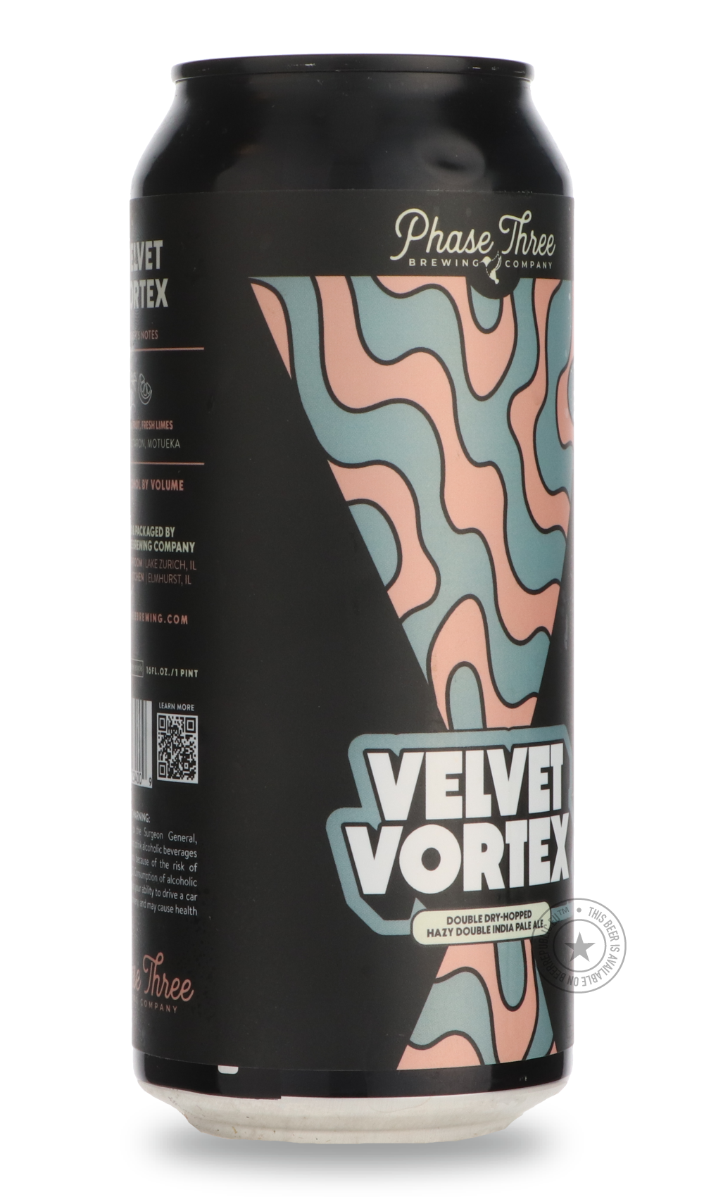 -Phase Three- Velvet Vortex-IPA- Only @ Beer Republic - The best online beer store for American & Canadian craft beer - Buy beer online from the USA and Canada - Bier online kopen - Amerikaans bier kopen - Craft beer store - Craft beer kopen - Amerikanisch bier kaufen - Bier online kaufen - Acheter biere online - IPA - Stout - Porter - New England IPA - Hazy IPA - Imperial Stout - Barrel Aged - Barrel Aged Imperial Stout - Brown - Dark beer - Blond - Blonde - Pilsner - Lager - Wheat - Weizen - Amber - Barle