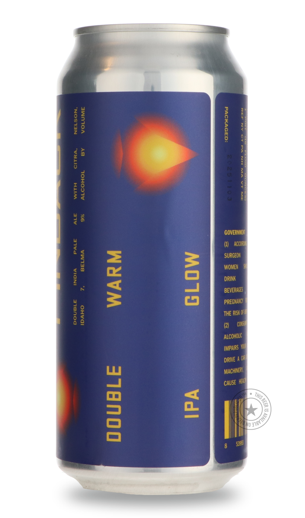 Finback- Warm Glow-IPA- Only @ Beer Republic - The best online beer store for American & Canadian craft beer - Buy beer online from the USA and Canada - Bier online kopen - Amerikaans bier kopen - Craft beer store - Craft beer kopen - Amerikanisch bier kaufen - Bier online kaufen - Acheter biere online - IPA - Stout - Porter - New England IPA - Hazy IPA - Imperial Stout - Barrel Aged - Barrel Aged Imperial Stout - Brown - Dark beer - Blond - Blonde - Pilsner - Lager - Wheat - Weizen - Amber - Barley Wine -