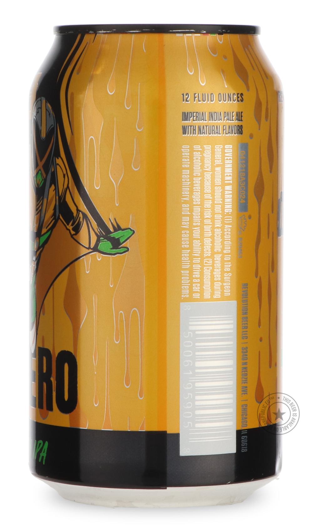 -Revolution- X-Hero Juicy Rush IPA-IPA- Only @ Beer Republic - The best online beer store for American & Canadian craft beer - Buy beer online from the USA and Canada - Bier online kopen - Amerikaans bier kopen - Craft beer store - Craft beer kopen - Amerikanisch bier kaufen - Bier online kaufen - Acheter biere online - IPA - Stout - Porter - New England IPA - Hazy IPA - Imperial Stout - Barrel Aged - Barrel Aged Imperial Stout - Brown - Dark beer - Blond - Blonde - Pilsner - Lager - Wheat - Weizen - Amber