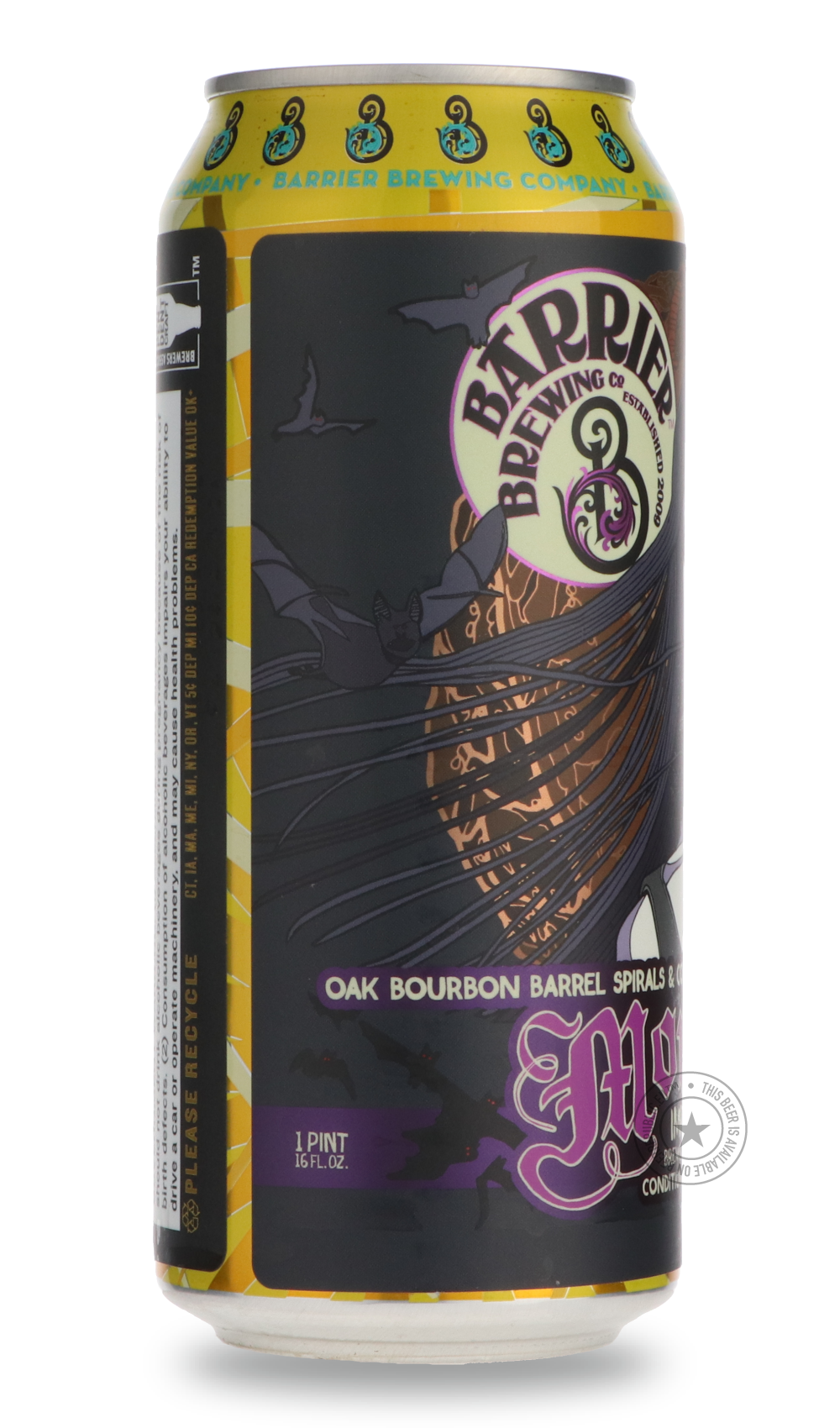 -Barrier- Morticia-Stout & Porter- Only @ Beer Republic - The best online beer store for American & Canadian craft beer - Buy beer online from the USA and Canada - Bier online kopen - Amerikaans bier kopen - Craft beer store - Craft beer kopen - Amerikanisch bier kaufen - Bier online kaufen - Acheter biere online - IPA - Stout - Porter - New England IPA - Hazy IPA - Imperial Stout - Barrel Aged - Barrel Aged Imperial Stout - Brown - Dark beer - Blond - Blonde - Pilsner - Lager - Wheat - Weizen - Amber - Bar