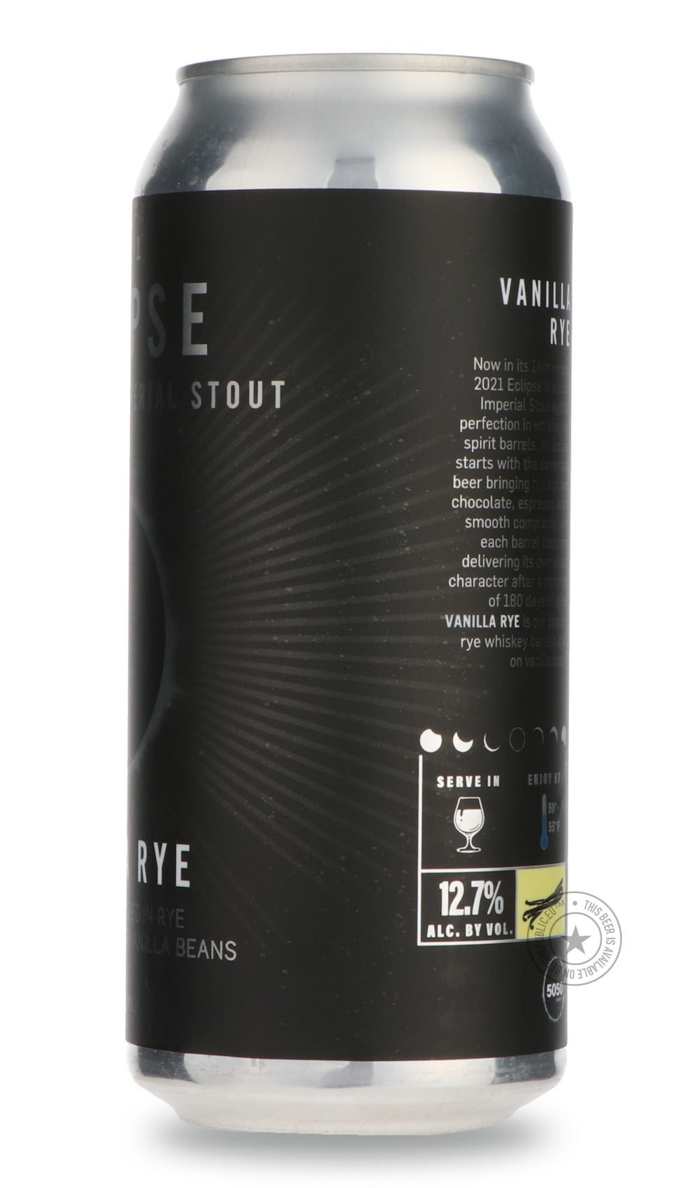 -FiftyFifty- Eclipse Vanilla Rye-Stout & Porter- Only @ Beer Republic - The best online beer store for American & Canadian craft beer - Buy beer online from the USA and Canada - Bier online kopen - Amerikaans bier kopen - Craft beer store - Craft beer kopen - Amerikanisch bier kaufen - Bier online kaufen - Acheter biere online - IPA - Stout - Porter - New England IPA - Hazy IPA - Imperial Stout - Barrel Aged - Barrel Aged Imperial Stout - Brown - Dark beer - Blond - Blonde - Pilsner - Lager - Wheat - Weizen