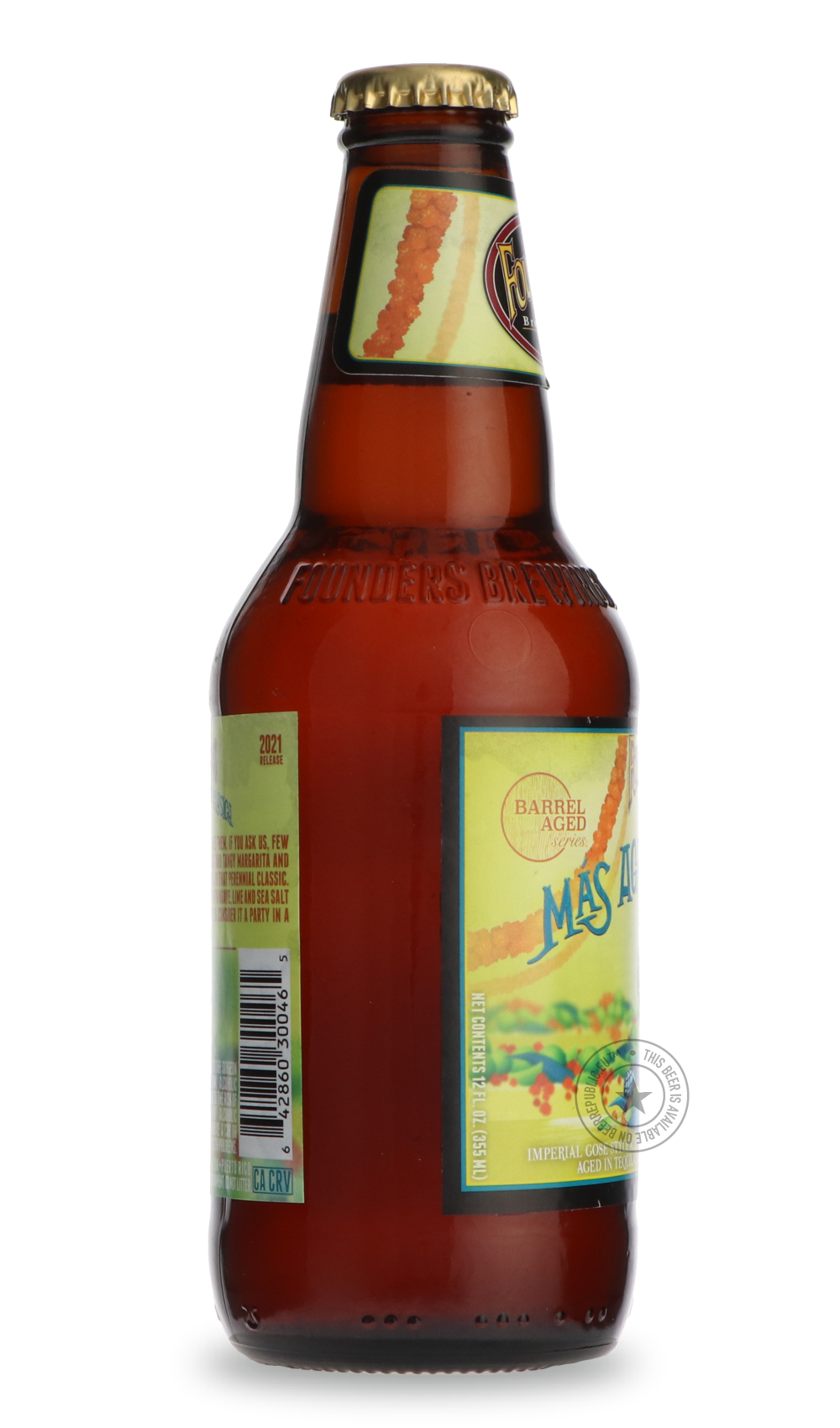 -Founders- Más Agave Lime-Sour / Wild & Fruity- Only @ Beer Republic - The best online beer store for American & Canadian craft beer - Buy beer online from the USA and Canada - Bier online kopen - Amerikaans bier kopen - Craft beer store - Craft beer kopen - Amerikanisch bier kaufen - Bier online kaufen - Acheter biere online - IPA - Stout - Porter - New England IPA - Hazy IPA - Imperial Stout - Barrel Aged - Barrel Aged Imperial Stout - Brown - Dark beer - Blond - Blonde - Pilsner - Lager - Wheat - Weizen