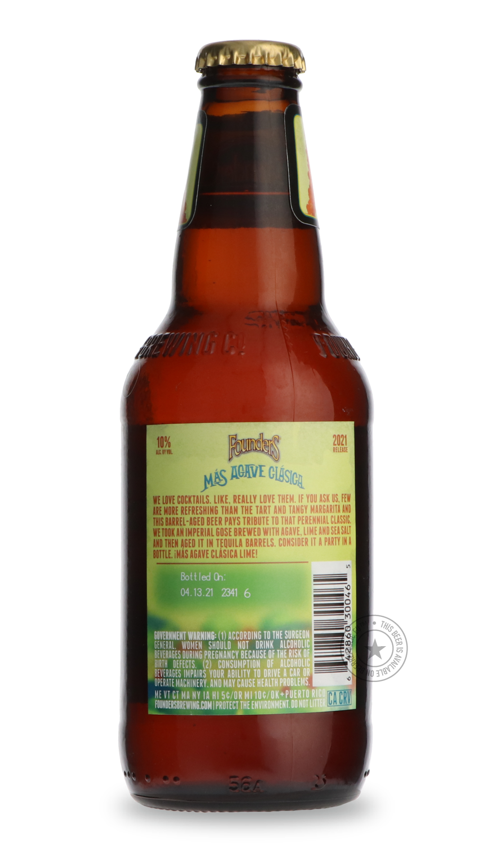 -Founders- Más Agave Lime-Sour / Wild & Fruity- Only @ Beer Republic - The best online beer store for American & Canadian craft beer - Buy beer online from the USA and Canada - Bier online kopen - Amerikaans bier kopen - Craft beer store - Craft beer kopen - Amerikanisch bier kaufen - Bier online kaufen - Acheter biere online - IPA - Stout - Porter - New England IPA - Hazy IPA - Imperial Stout - Barrel Aged - Barrel Aged Imperial Stout - Brown - Dark beer - Blond - Blonde - Pilsner - Lager - Wheat - Weizen