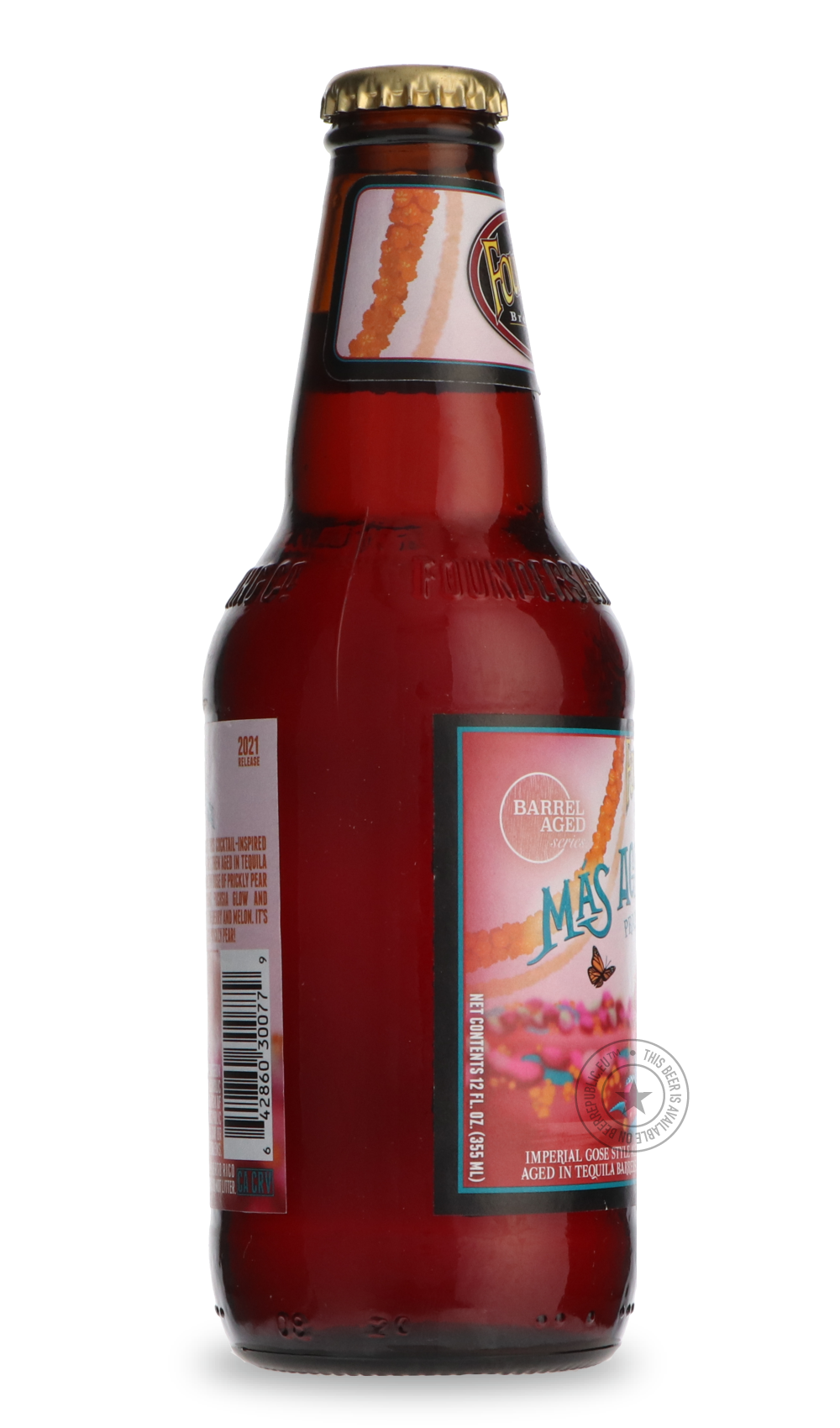 -Founders- Más Agave Prickly Pear-Sour / Wild & Fruity- Only @ Beer Republic - The best online beer store for American & Canadian craft beer - Buy beer online from the USA and Canada - Bier online kopen - Amerikaans bier kopen - Craft beer store - Craft beer kopen - Amerikanisch bier kaufen - Bier online kaufen - Acheter biere online - IPA - Stout - Porter - New England IPA - Hazy IPA - Imperial Stout - Barrel Aged - Barrel Aged Imperial Stout - Brown - Dark beer - Blond - Blonde - Pilsner - Lager - Wheat -