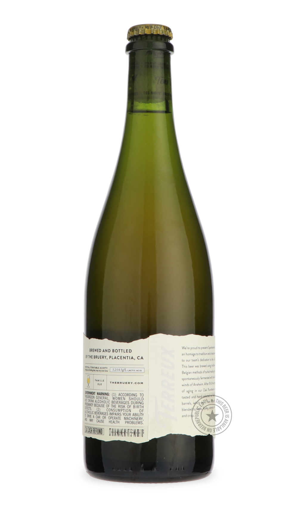 -The Bruery- Spontanaheim 2021-Sour / Wild & Fruity- Only @ Beer Republic - The best online beer store for American & Canadian craft beer - Buy beer online from the USA and Canada - Bier online kopen - Amerikaans bier kopen - Craft beer store - Craft beer kopen - Amerikanisch bier kaufen - Bier online kaufen - Acheter biere online - IPA - Stout - Porter - New England IPA - Hazy IPA - Imperial Stout - Barrel Aged - Barrel Aged Imperial Stout - Brown - Dark beer - Blond - Blonde - Pilsner - Lager - Wheat - We