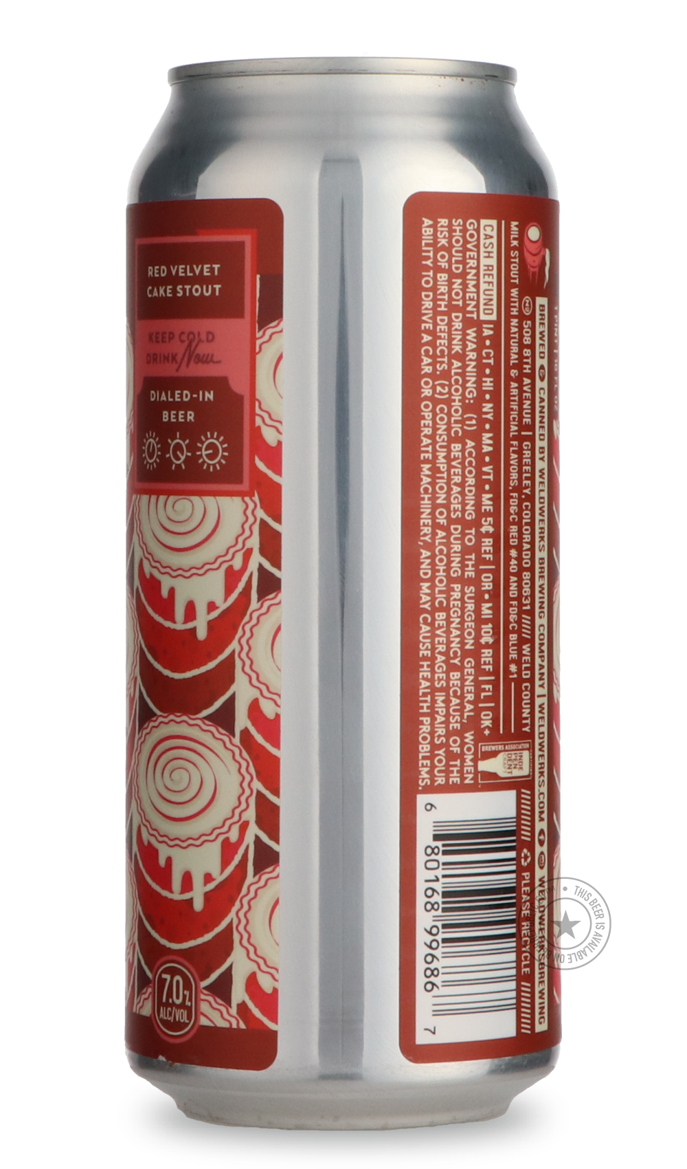 -WeldWerks- Red Velvet Cake Stout-Stout & Porter- Only @ Beer Republic - The best online beer store for American & Canadian craft beer - Buy beer online from the USA and Canada - Bier online kopen - Amerikaans bier kopen - Craft beer store - Craft beer kopen - Amerikanisch bier kaufen - Bier online kaufen - Acheter biere online - IPA - Stout - Porter - New England IPA - Hazy IPA - Imperial Stout - Barrel Aged - Barrel Aged Imperial Stout - Brown - Dark beer - Blond - Blonde - Pilsner - Lager - Wheat - Weize