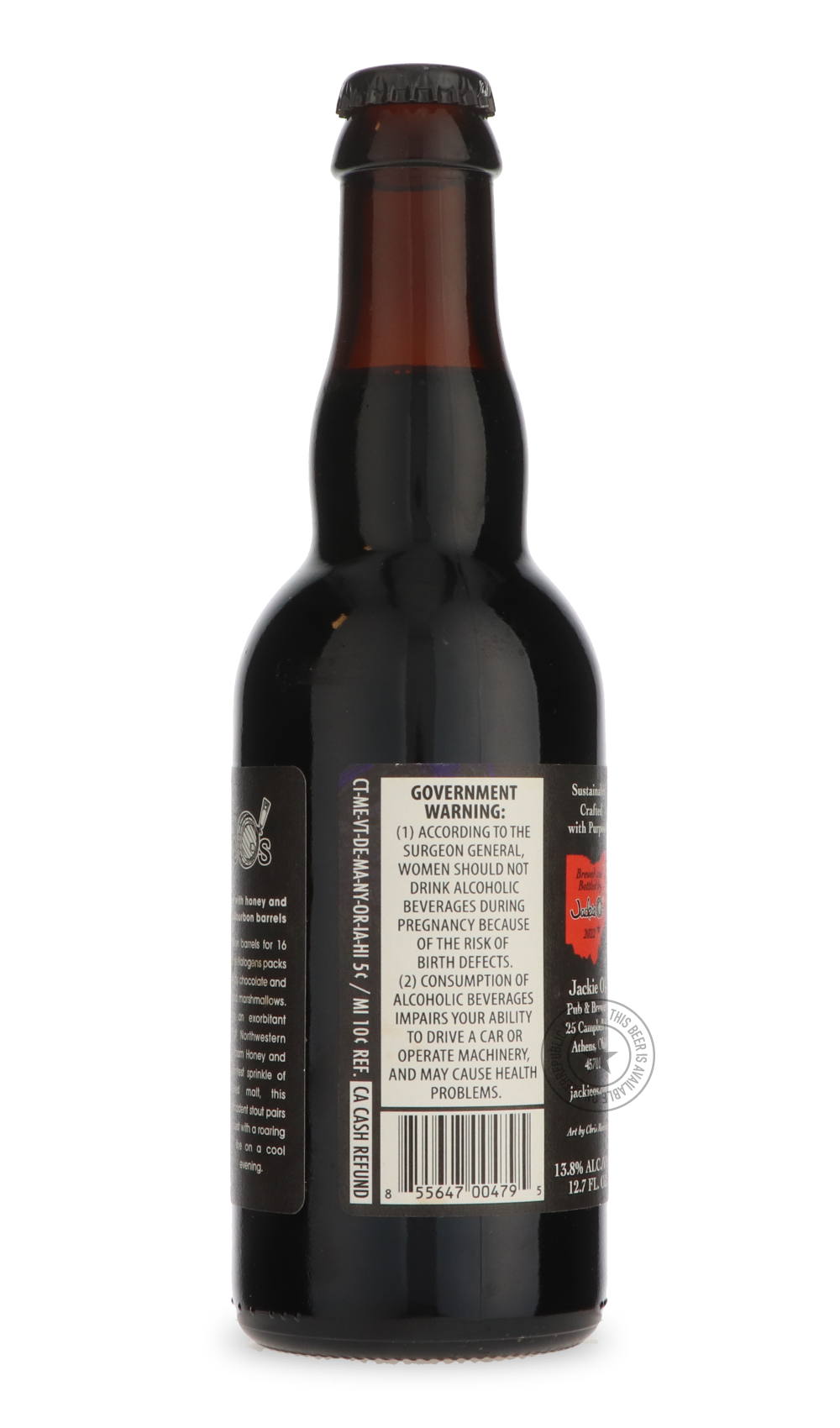 Jackie O's- Abandon The Halogens-Stout & Porter- Only @ Beer Republic - The best online beer store for American & Canadian craft beer - Buy beer online from the USA and Canada - Bier online kopen - Amerikaans bier kopen - Craft beer store - Craft beer kopen - Amerikanisch bier kaufen - Bier online kaufen - Acheter biere online - IPA - Stout - Porter - New England IPA - Hazy IPA - Imperial Stout - Barrel Aged - Barrel Aged Imperial Stout - Brown - Dark beer - Blond - Blonde - Pilsner - Lager - Wheat - Weizen