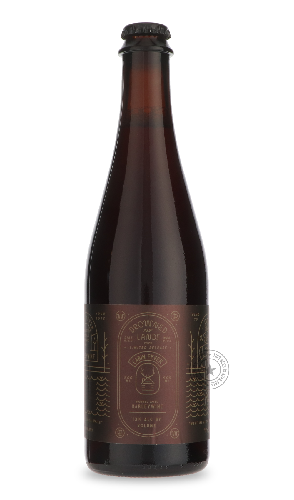 The Drowned Lands- BA Cabin Fever-Brown & Dark- Only @ Beer Republic - The best online beer store for American & Canadian craft beer - Buy beer online from the USA and Canada - Bier online kopen - Amerikaans bier kopen - Craft beer store - Craft beer kopen - Amerikanisch bier kaufen - Bier online kaufen - Acheter biere online - IPA - Stout - Porter - New England IPA - Hazy IPA - Imperial Stout - Barrel Aged - Barrel Aged Imperial Stout - Brown - Dark beer - Blond - Blonde - Pilsner - Lager - Wheat - Weizen 