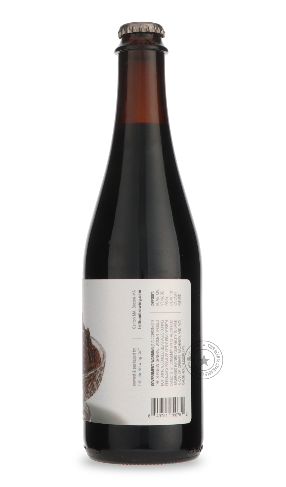 -Trillium- Barrel Aged Chocolate Chunk Sundae-Stout & Porter- Only @ Beer Republic - The best online beer store for American & Canadian craft beer - Buy beer online from the USA and Canada - Bier online kopen - Amerikaans bier kopen - Craft beer store - Craft beer kopen - Amerikanisch bier kaufen - Bier online kaufen - Acheter biere online - IPA - Stout - Porter - New England IPA - Hazy IPA - Imperial Stout - Barrel Aged - Barrel Aged Imperial Stout - Brown - Dark beer - Blond - Blonde - Pilsner - Lager - W