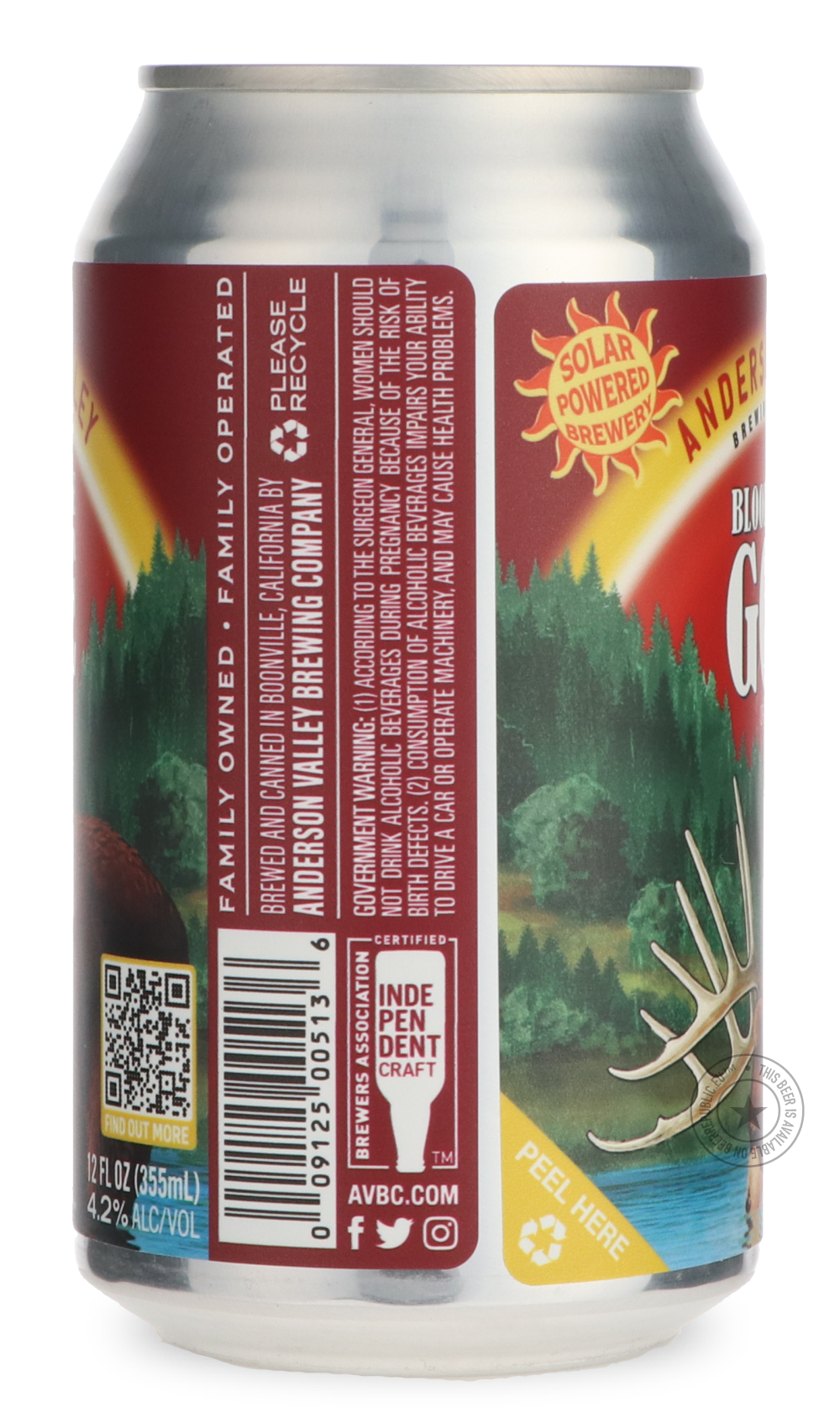 Anderson Valley- Blood Orange Gose-Sour / Wild & Fruity- Only @ Beer Republic - The best online beer store for American & Canadian craft beer - Buy beer online from the USA and Canada - Bier online kopen - Amerikaans bier kopen - Craft beer store - Craft beer kopen - Amerikanisch bier kaufen - Bier online kaufen - Acheter biere online - IPA - Stout - Porter - New England IPA - Hazy IPA - Imperial Stout - Barrel Aged - Barrel Aged Imperial Stout - Brown - Dark beer - Blond - Blonde - Pilsner - Lager - Wheat 